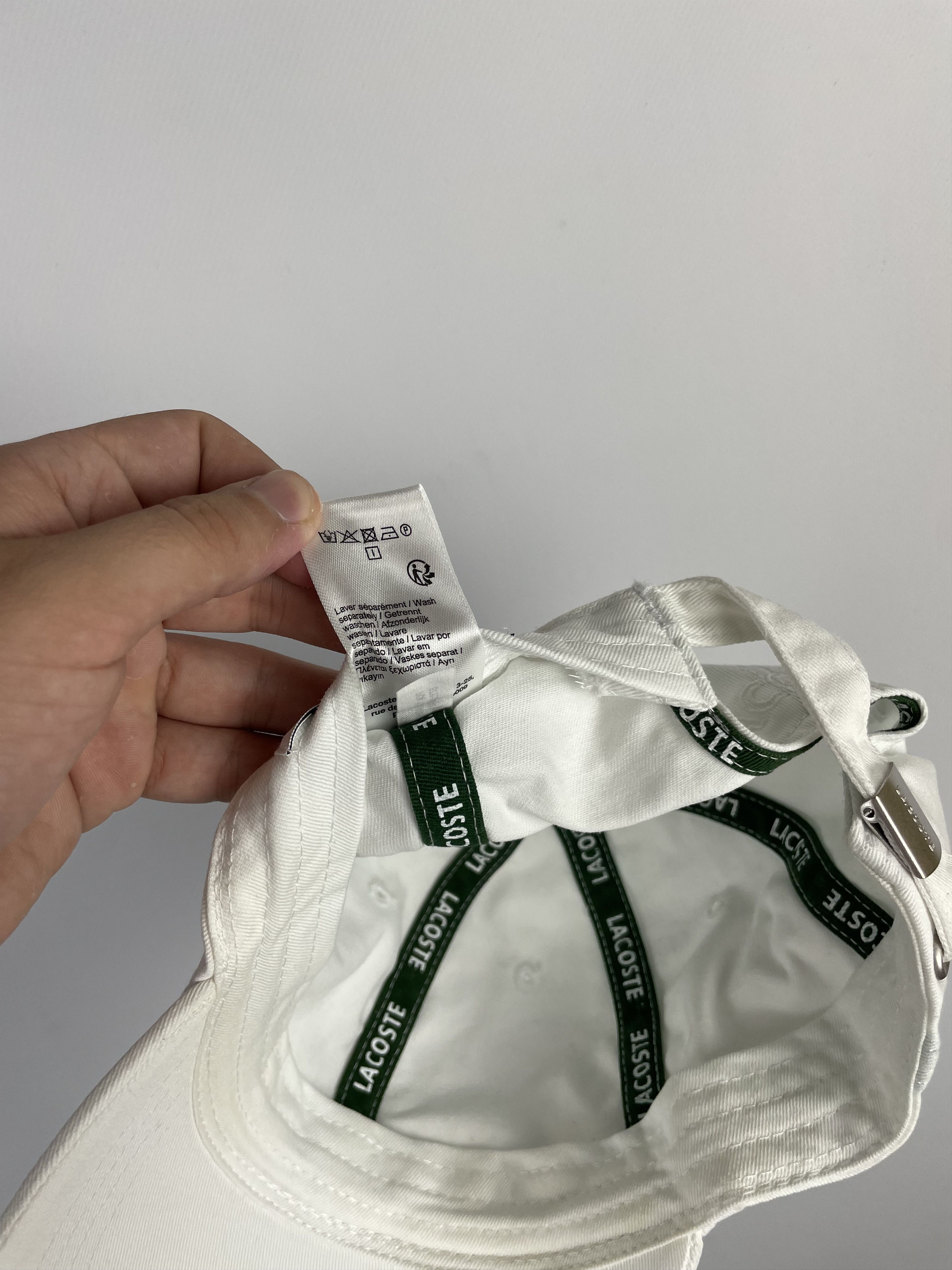 Lacoste Vintage Lacoste Cap Size ONE SIZE - 11 Thumbnail