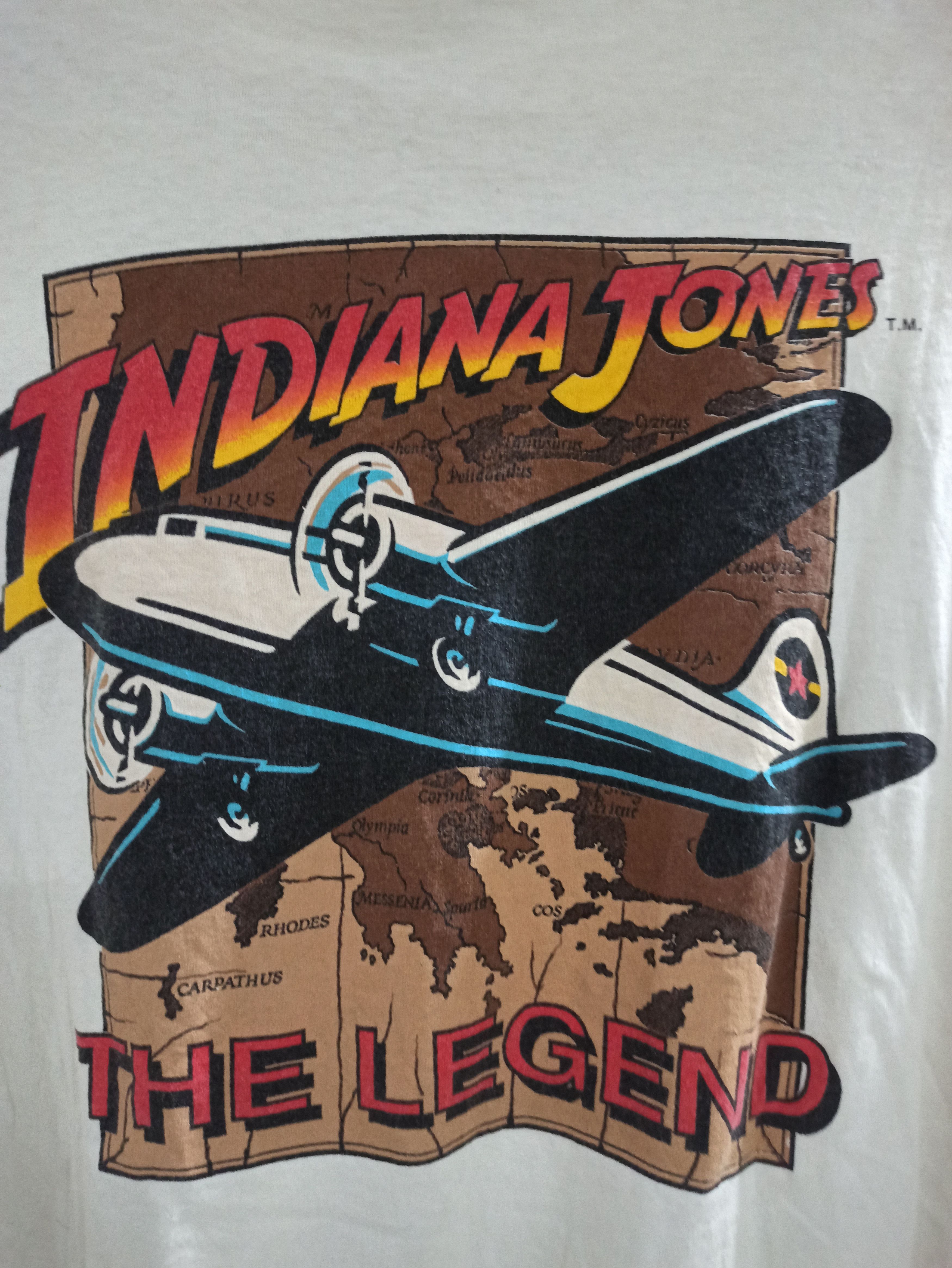Vintage official Disney Indiana Jones movie shirt