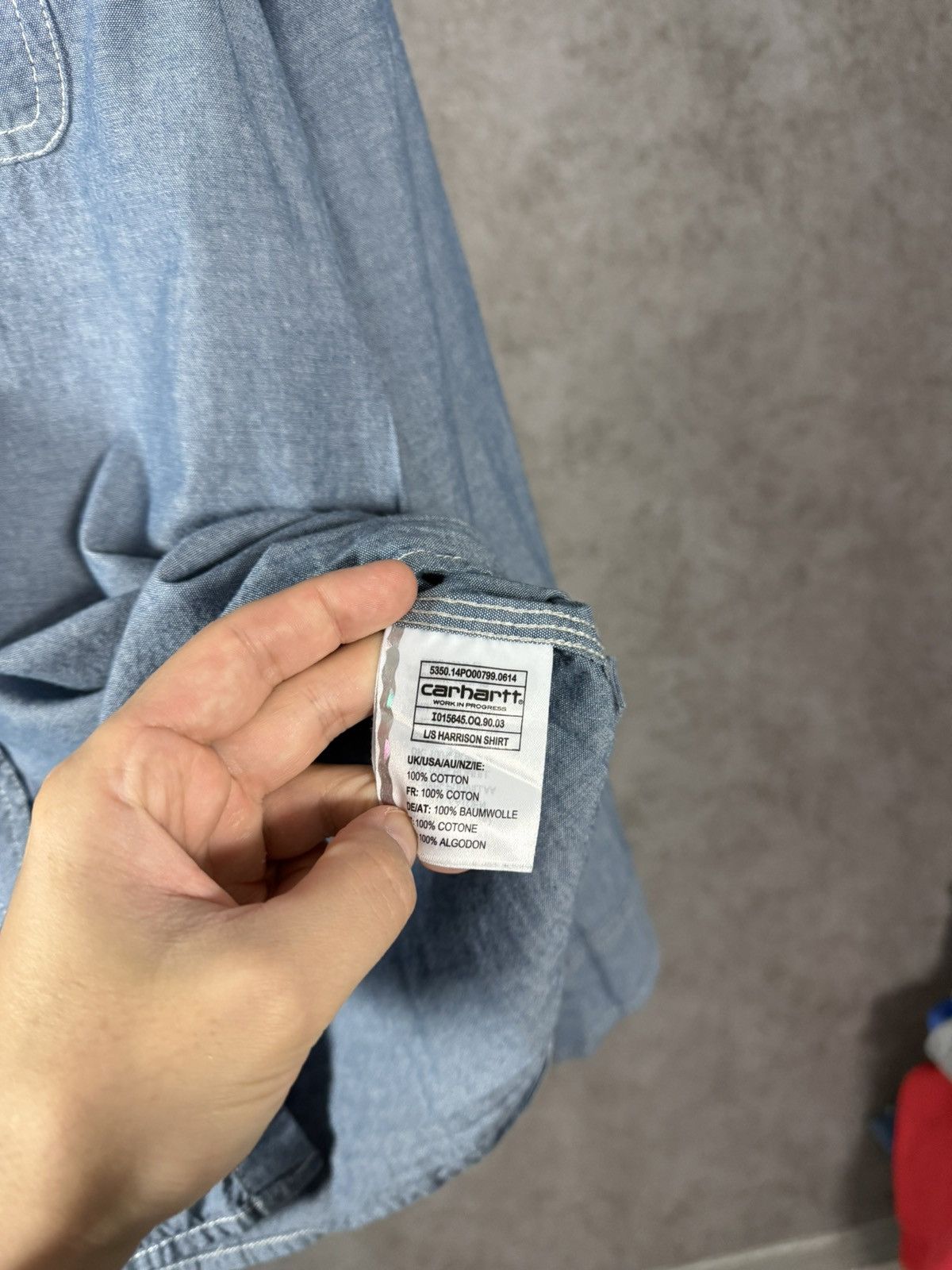 Carhartt Wip Carhartt WIP designer harrison shirt Size US XL / EU 56 / 4 - 7 Thumbnail