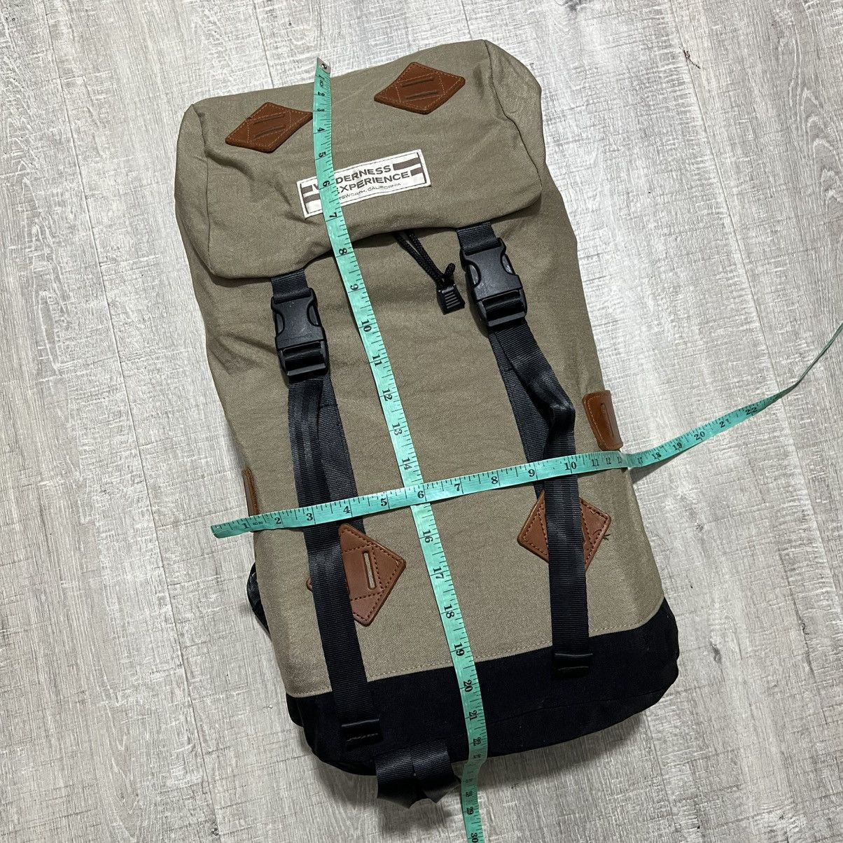 The Mountain × Vintage Vintage Wilderness experience california backpack nylon Size ONE SIZE - 7 Thumbnail