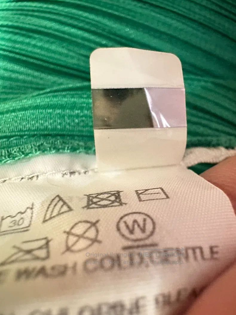Issey Miyake Issey Miyake Green Horizontal-Striped Tank Top Size L / US 10 / IT 46 - 4 Thumbnail