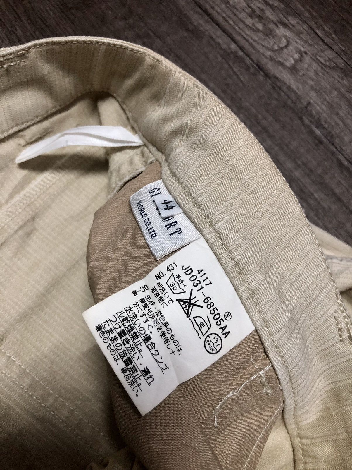 Designer VINTAGE GIO SPORT WORLD CO LTD CASUAL PANTS Size 30" / US 8 / IT 44 - 9 Thumbnail
