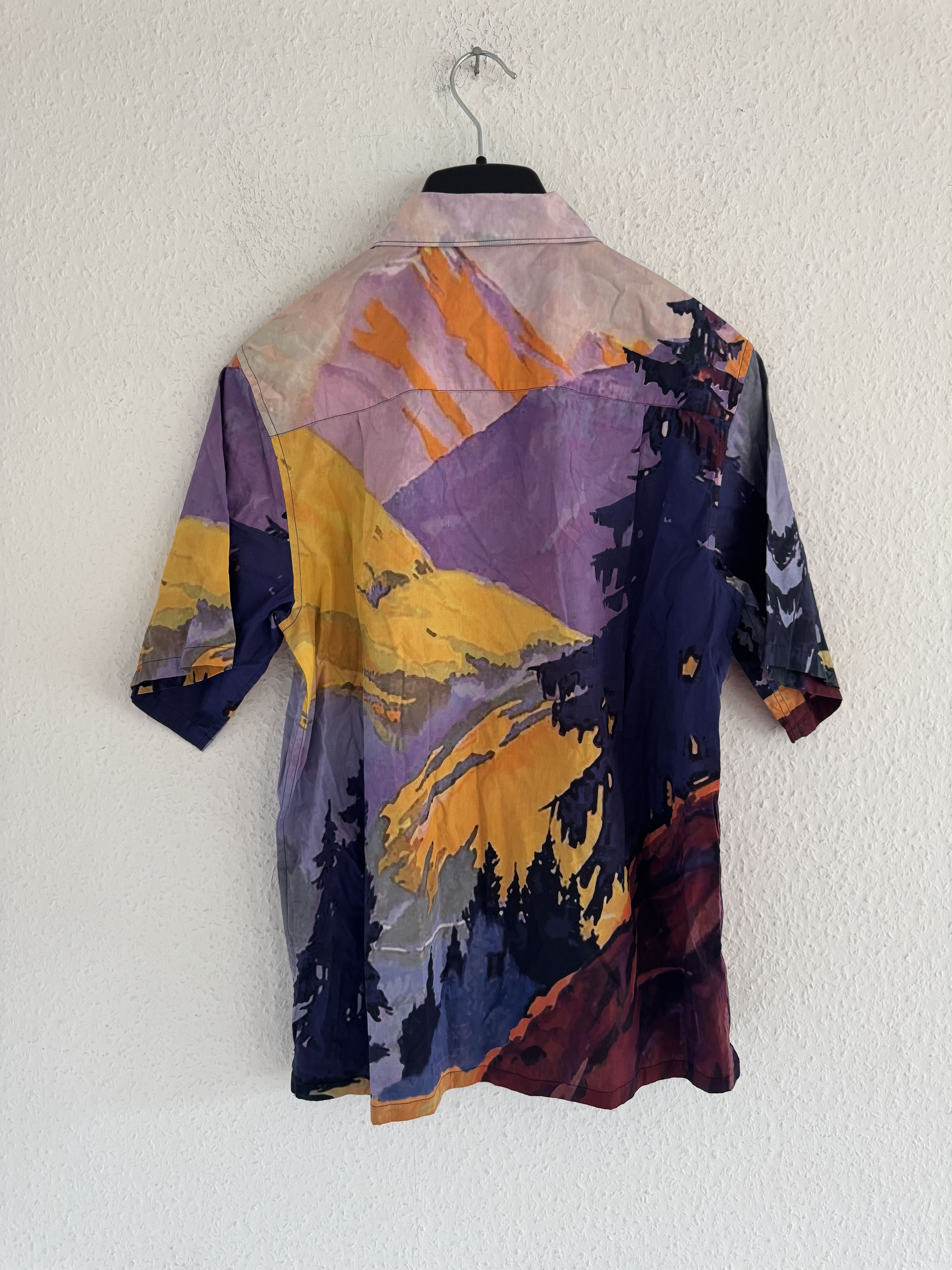 Prada SS17 Mountain Landscape Shirt Size US M / EU 48-50 / 2 - 8 Thumbnail