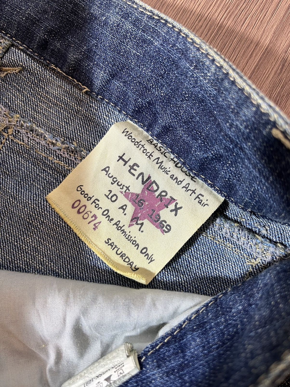 Beauty Beast × Jimi Hendrix Basic House Y2K Hendrix Woodstock Emboirdery Mini Skirt Size 30" / US 8 / IT 44 - 5 Thumbnail