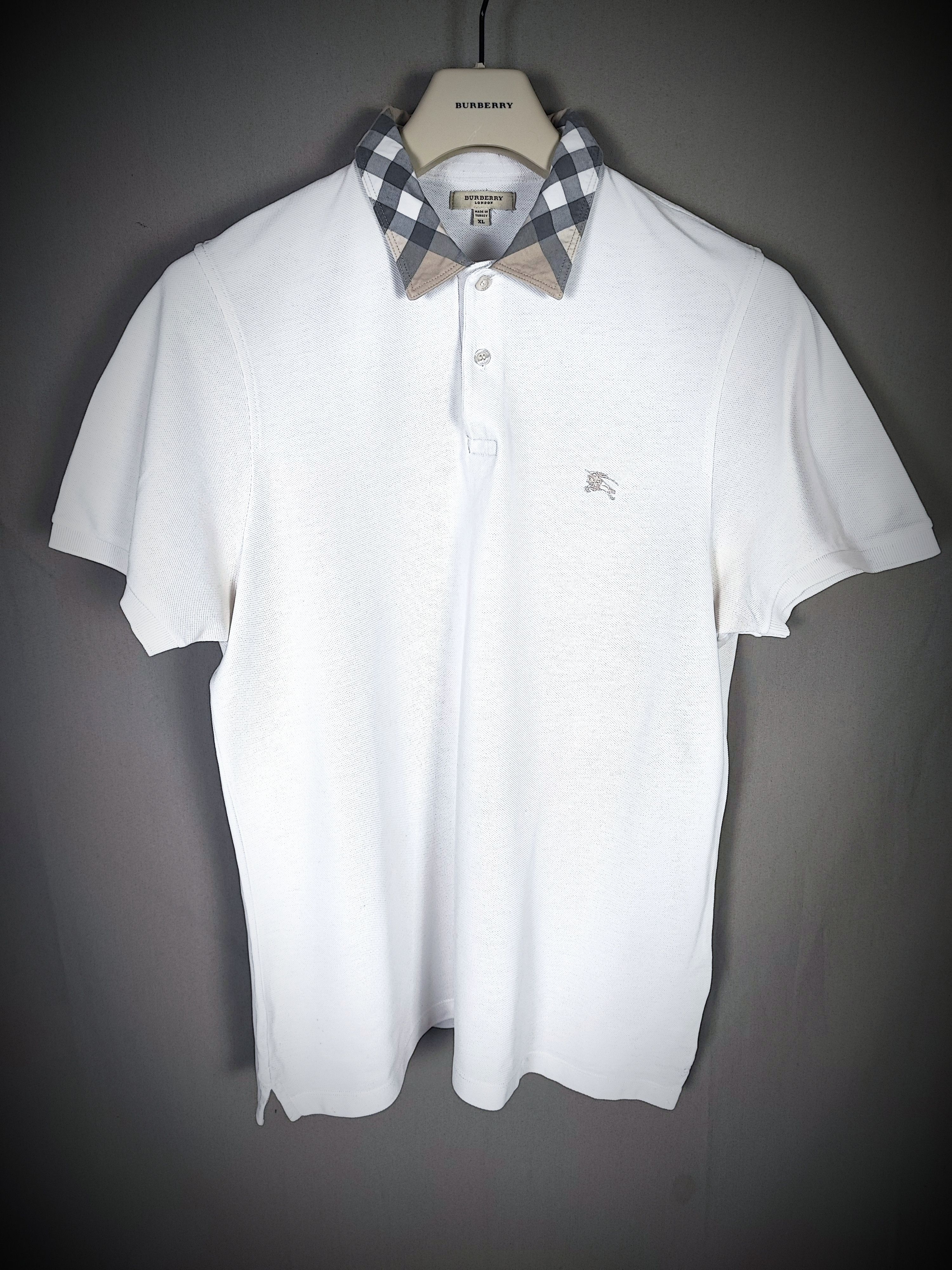 Burberry 🔥Rare Burberry Polo🔥 Size US XL / EU 56 / 4 - 2 Thumbnail