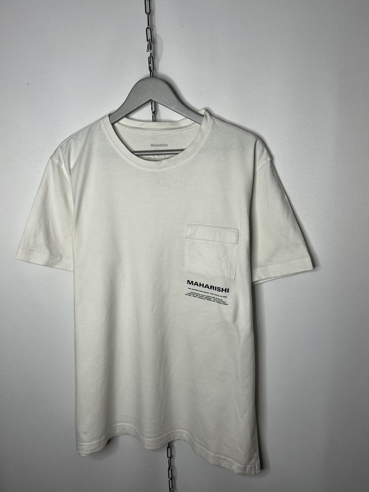 Maharishi Maharishi London Luxury Tee T-Shirt Short Sleeve Designer Size US XL / EU 56 / 4 - 2 Thumbnail