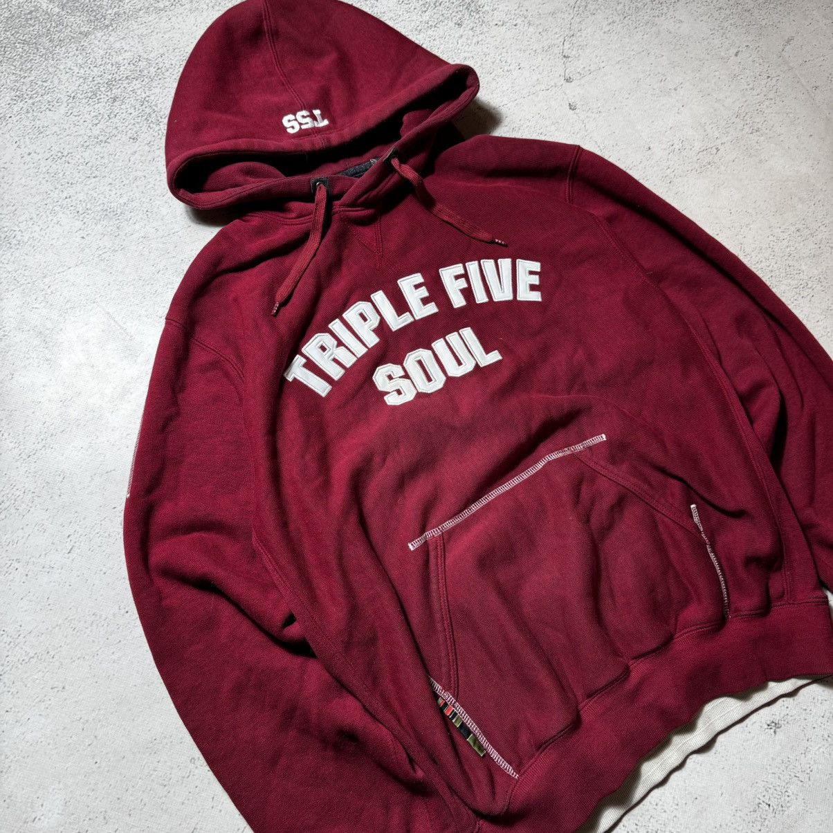 VINTAGE TRIPLE 5 SOUL STREETWEAR HOODIE!