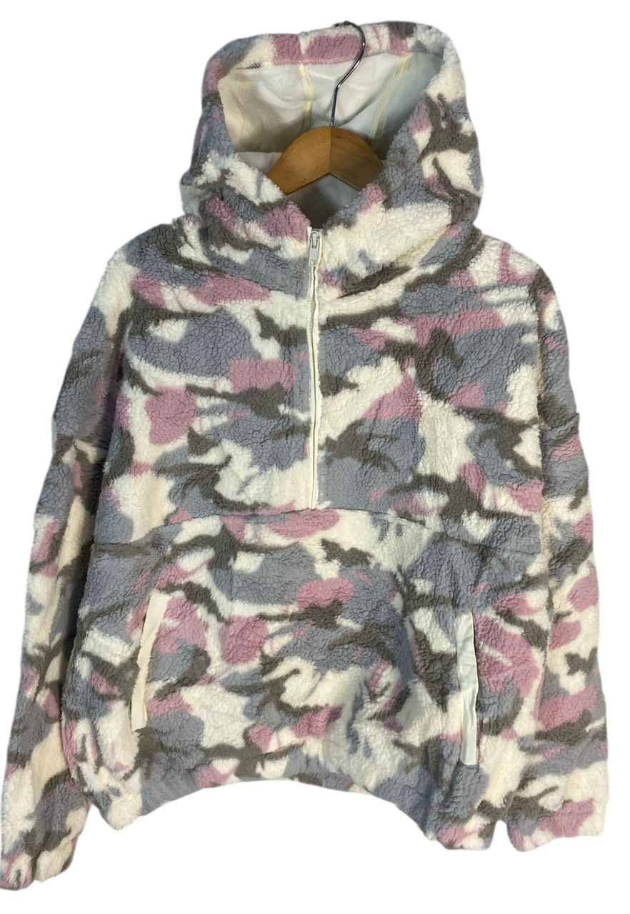 Gap Gap fleece camo half zipper baggy hoodie Size US M / EU 48-50 / 2 - 1 Thumbnail