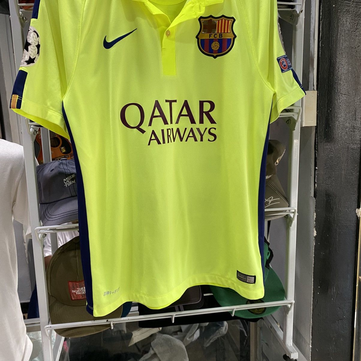 Nike × Vintage BARCELONA 2014/2015 THIRD SHIRT JERSEY NIKE Size US M / EU 48-50 / 2 - 4 Thumbnail