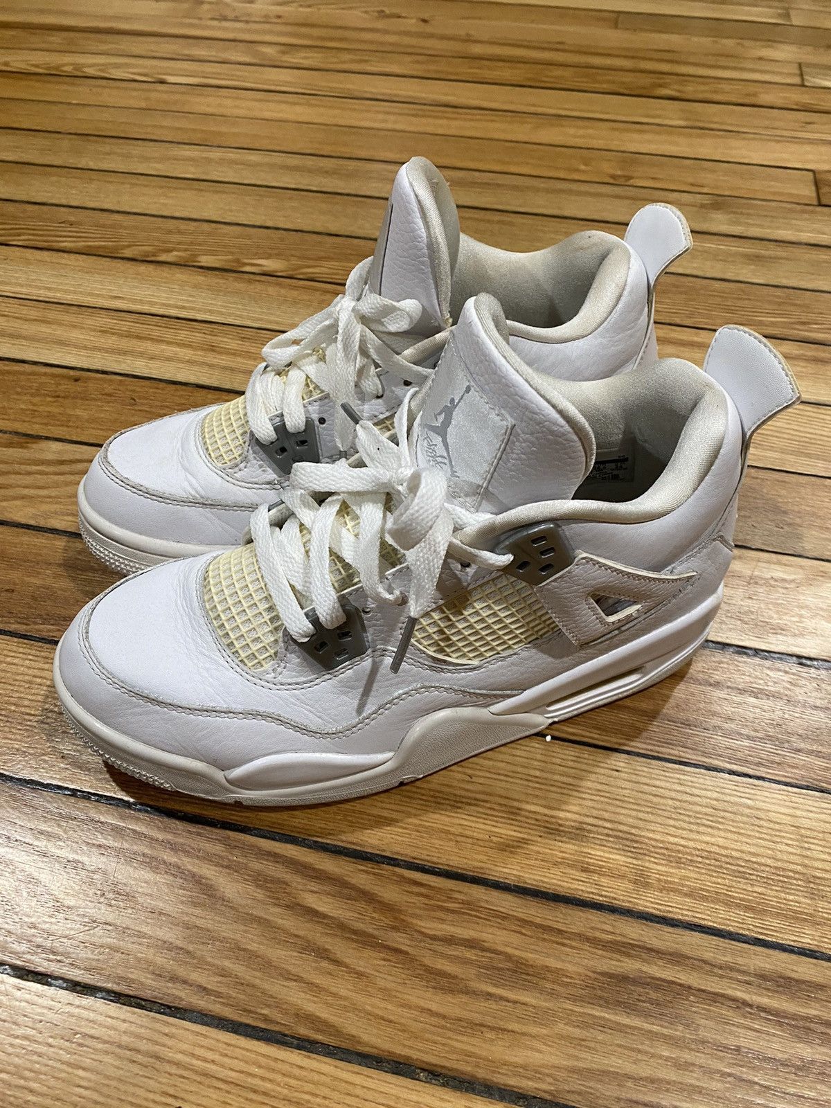 Jordan Brand × Nike × Vintage “Pure money” Jordan retro 4 6Y Size US 6 / EU 39 - 2 Thumbnail
