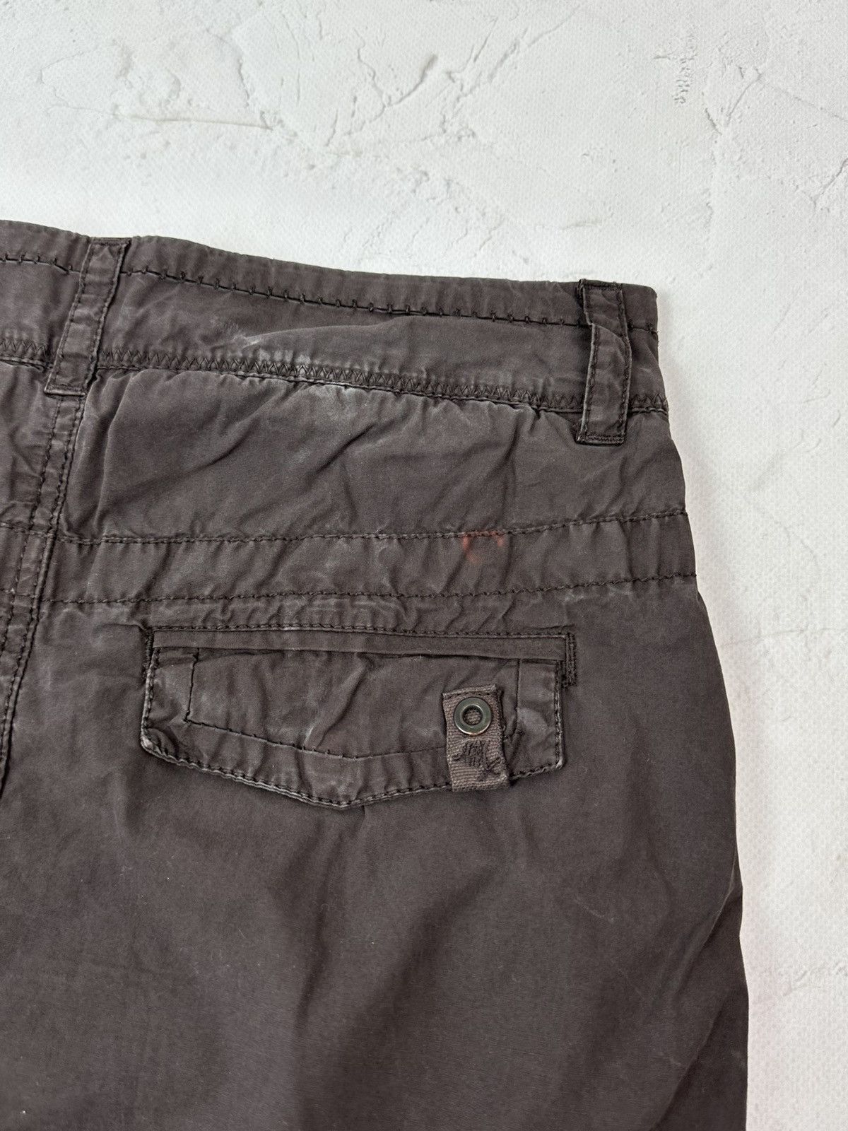 If Six Was Nine Vintage Brown Mini Skirt Size 26" / US 2 / IT 38 - 6 Thumbnail