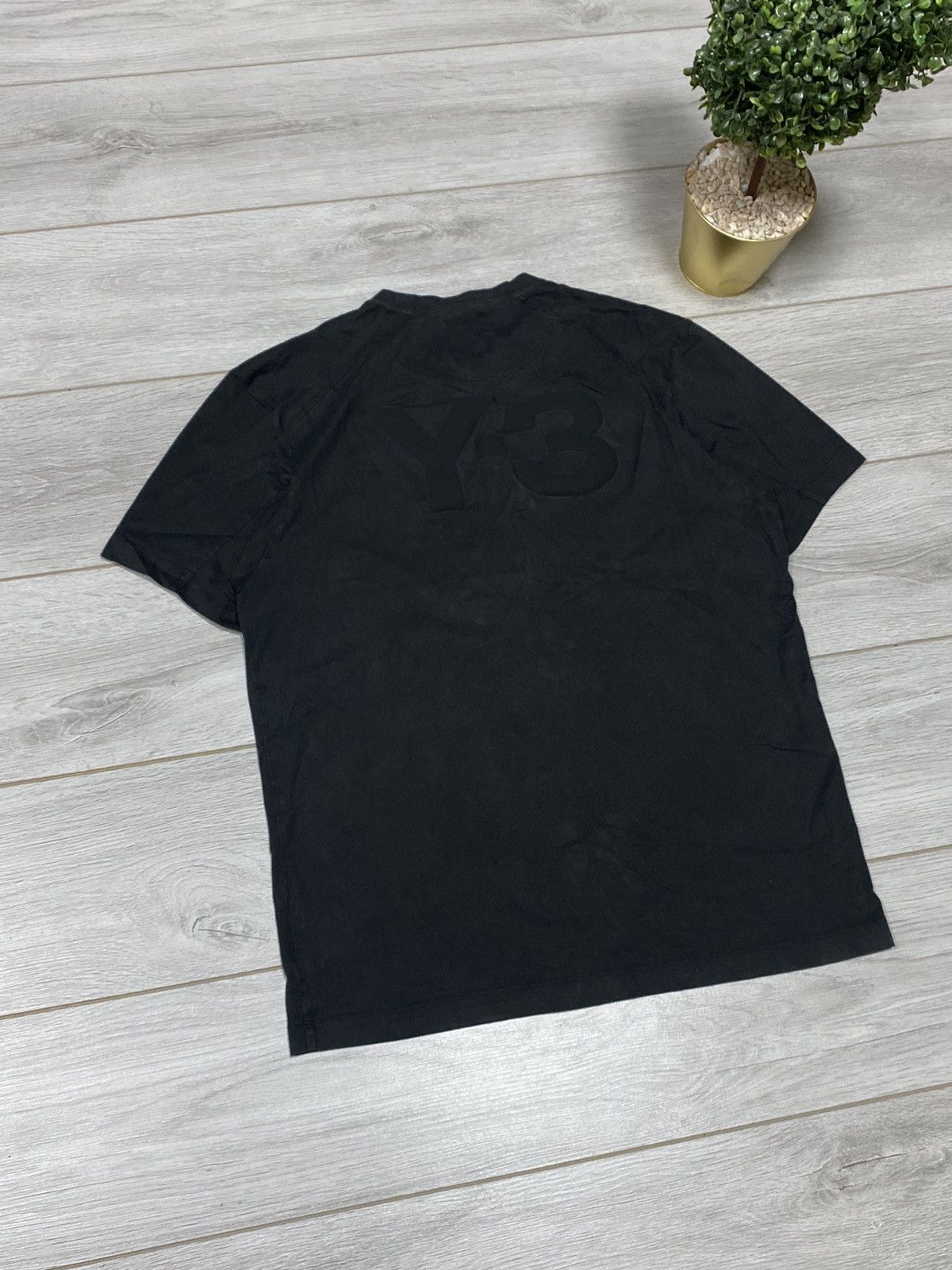Yohji Yamamoto Y-3 Yohji Yamamoto vintage big logo t-shirt Adidas Size US M / EU 48-50 / 2 - 6 Thumbnail