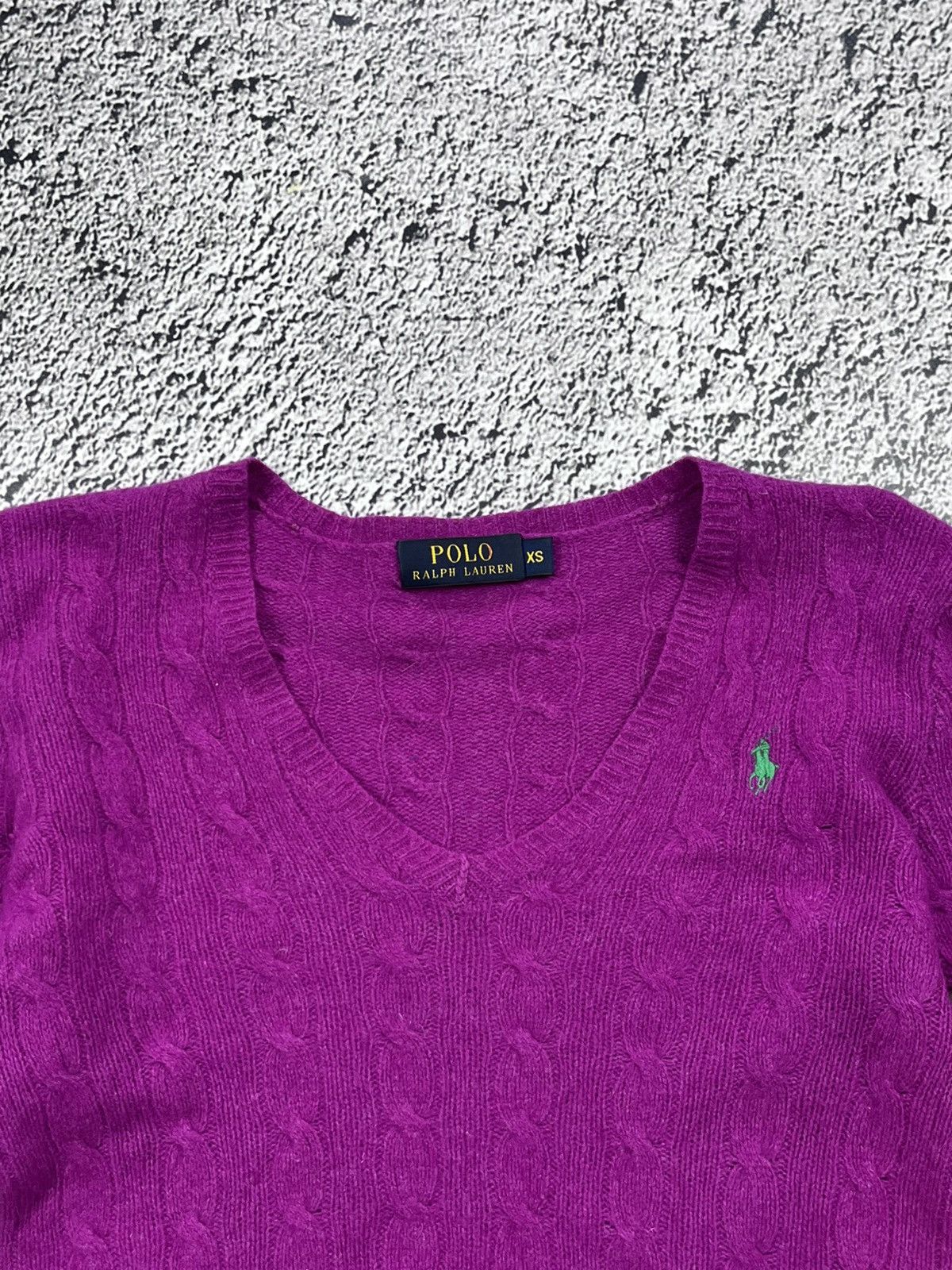 Polo Ralph Lauren VERY RARE POLO RALPH LAUREN SWEATER KNIT LUXURY JAPAN STYLE Size XS / US 0-2 / IT 36-38 - 2 Thumbnail