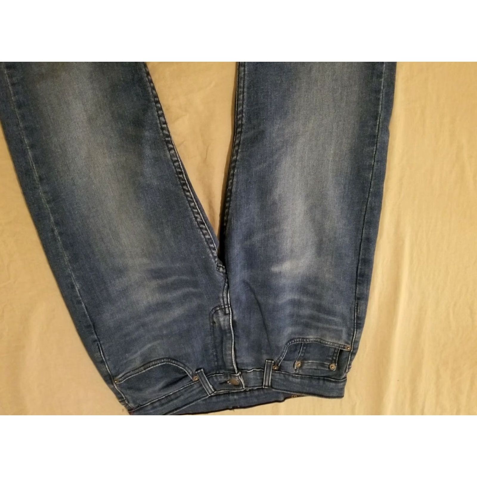Levi's Levi's 514 Jeans Men Slim Straight Stretch Denim 29x30 29x29 Blue Pant Pants Medical? Size US 29 - 4 Thumbnail