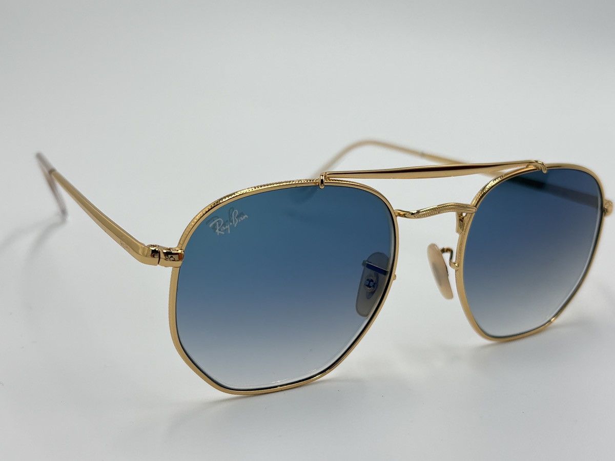 RayBan Ray-Ban RB3648 Gold and Blue Lens 001/3F Arista 54mm Size ONE SIZE - 1 Thumbnail