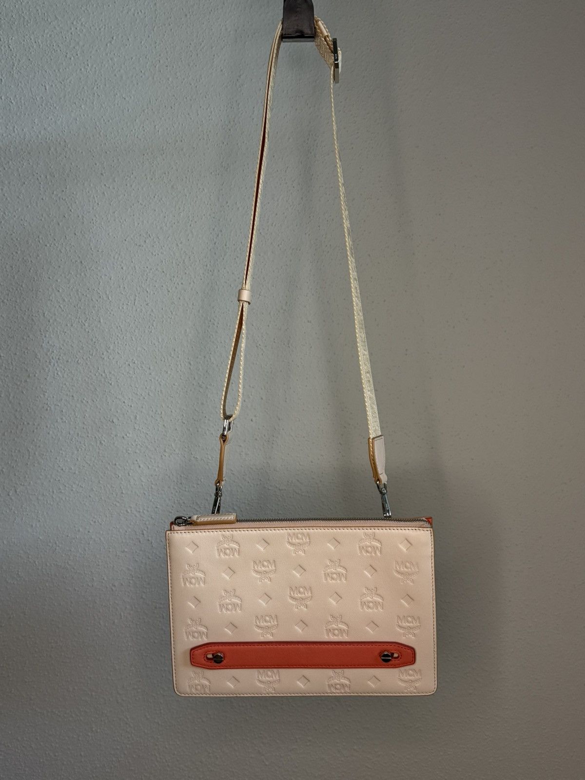 MCM MCM Klara Crossbody Pouch In Monogram Leather Size ONE SIZE - 2 Thumbnail