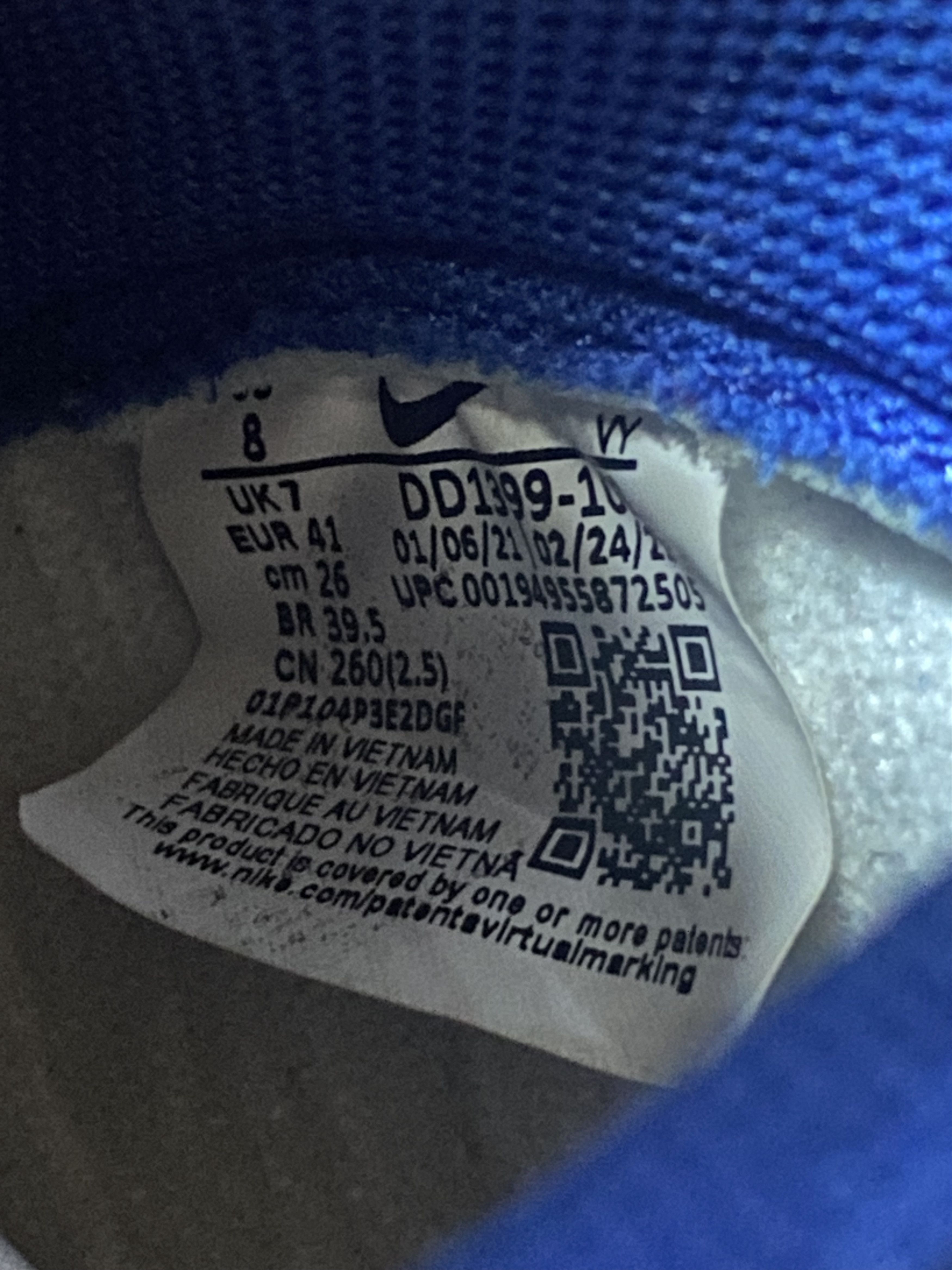 Nike Kentucky Dunk High (NO BOX) Size US 8 / EU 41 - 4 Thumbnail