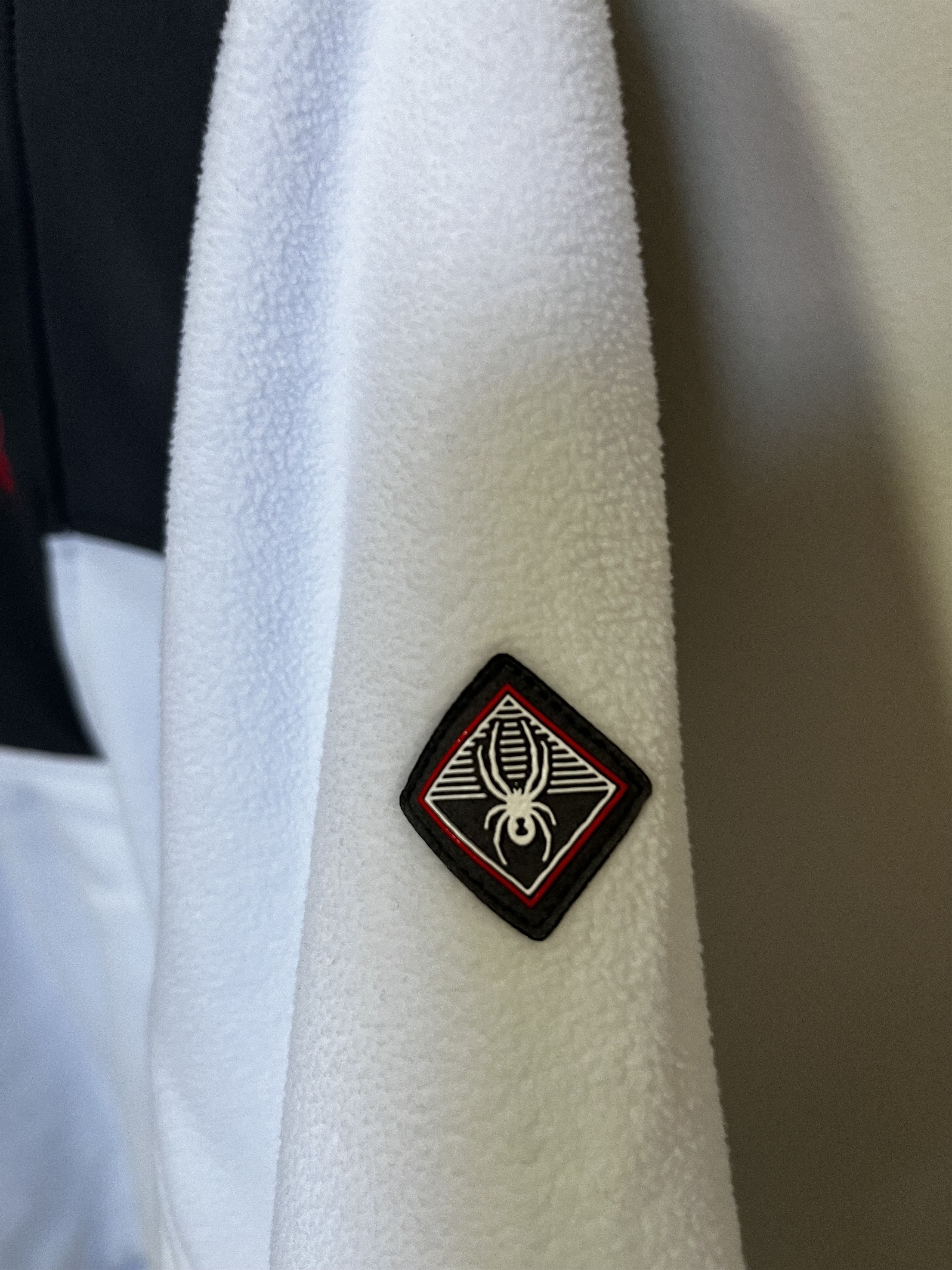 Spyder Spyder Core Quarter Zip Fleece Pullover (Size M) White/Black Size US M / EU 48-50 / 2 - 3 Thumbnail