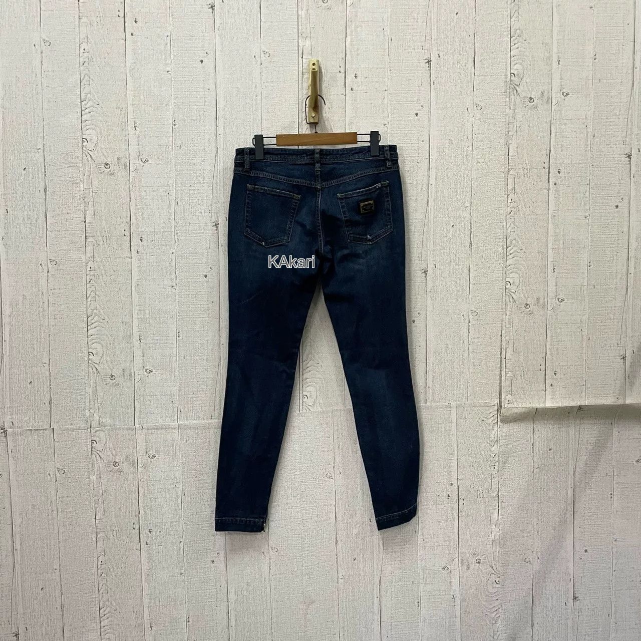 Dolce & Gabbana Dolce & Gabbana Navy Washed Jeans 42 Size US 26 / EU 42 - 2 Thumbnail