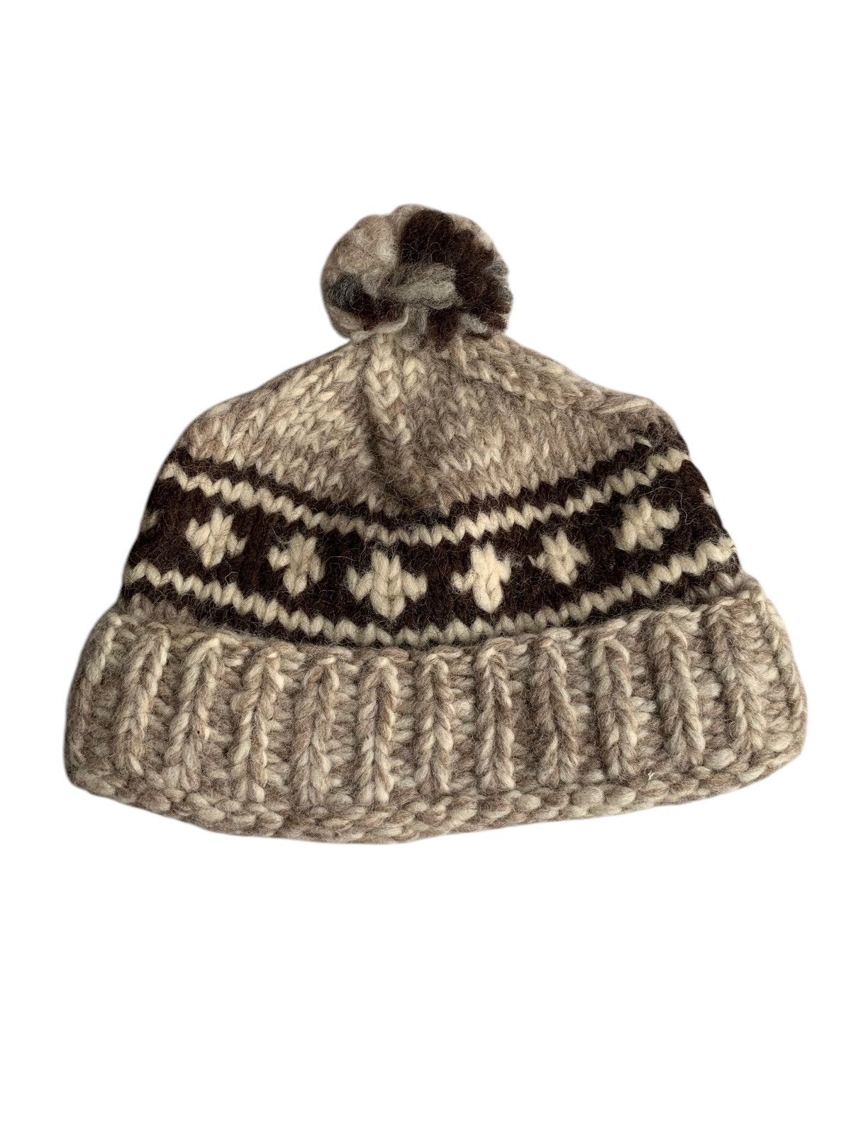 Japanese Brand × Kapital × Vintage KNITTED CROCHET WOOL WINTER SESSIONS BEANIE HATS Size ONE SIZE - 4 Thumbnail