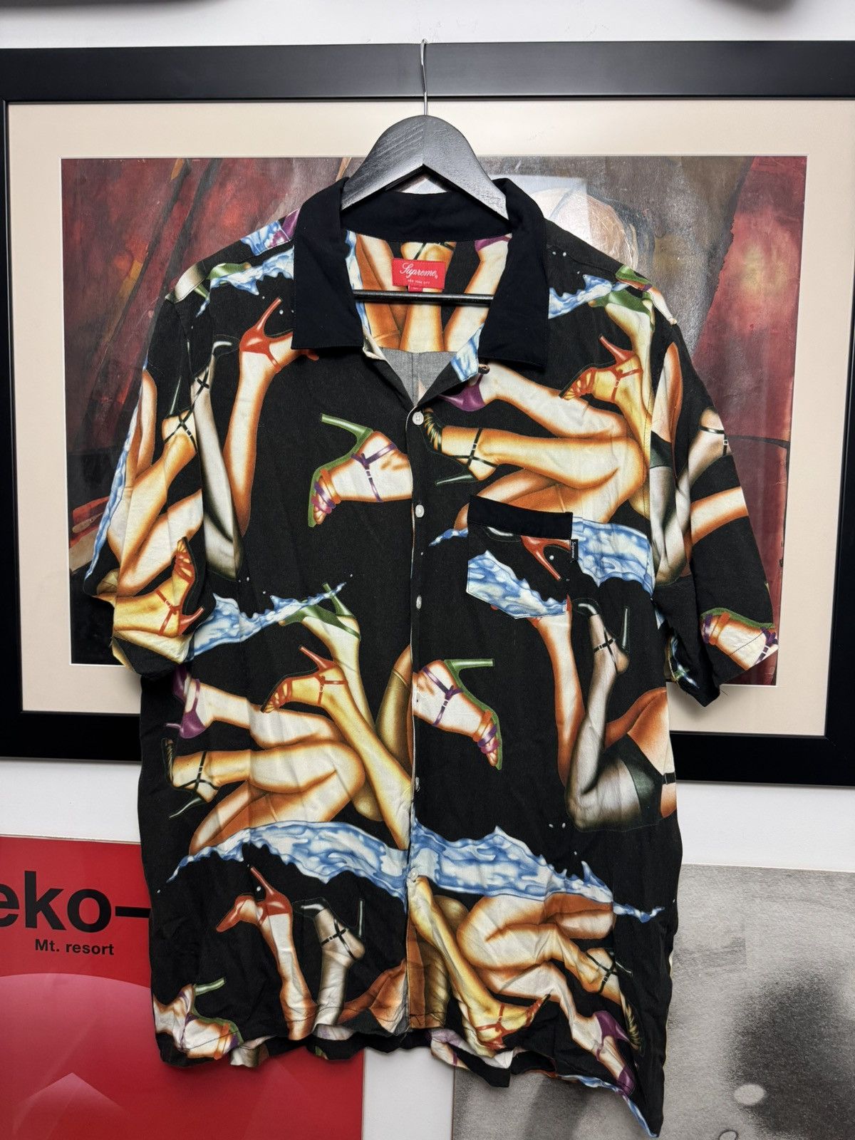 Supreme Supreme x My Bloody Valentine 'Loveless' Rayon SS Shirt