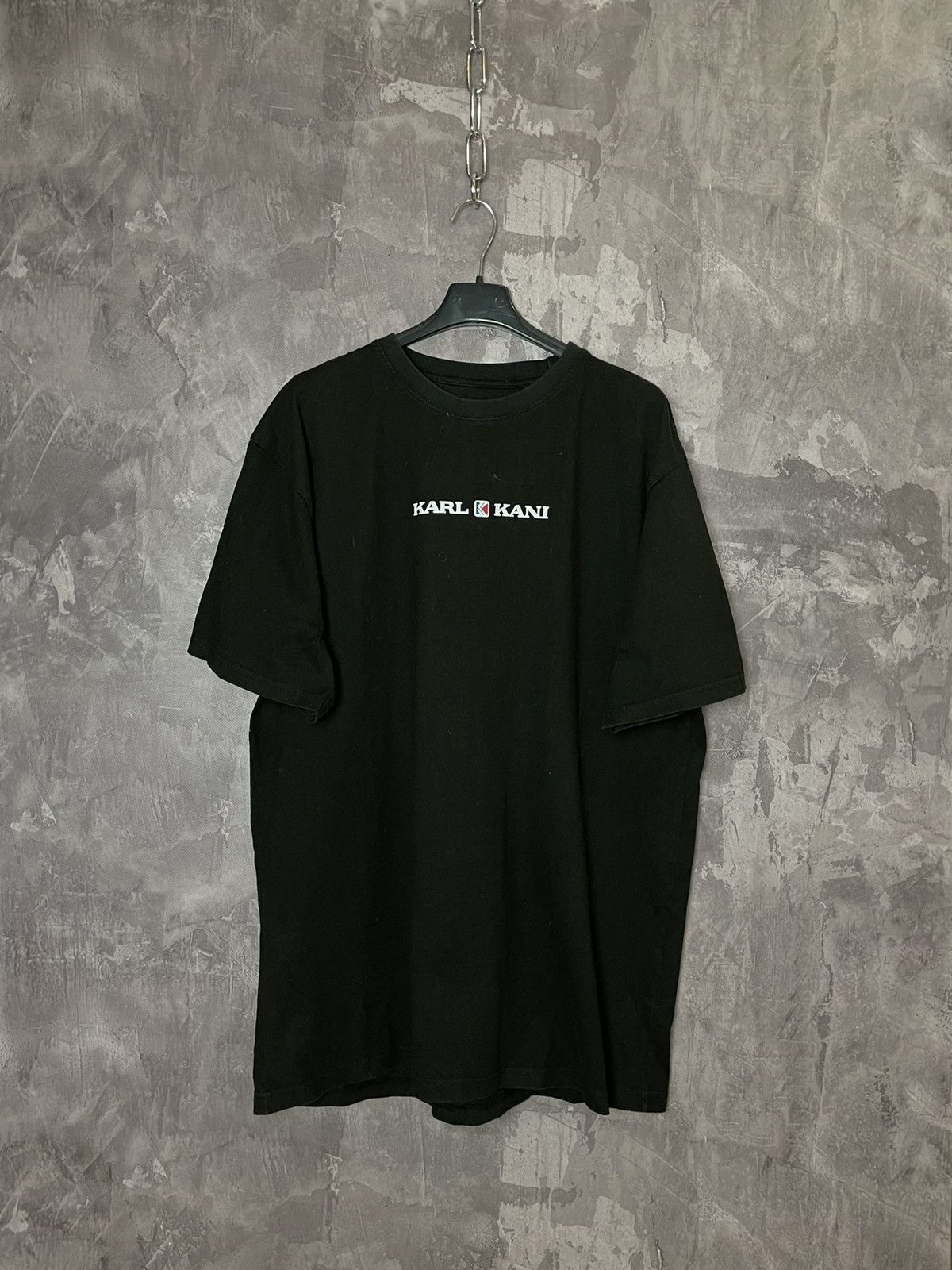 Karl Kani × Vintage Karl Kani Men’s Black Short Sleeve T-Shirt Center Logo Size US M / EU 48-50 / 2 - 1 Thumbnail