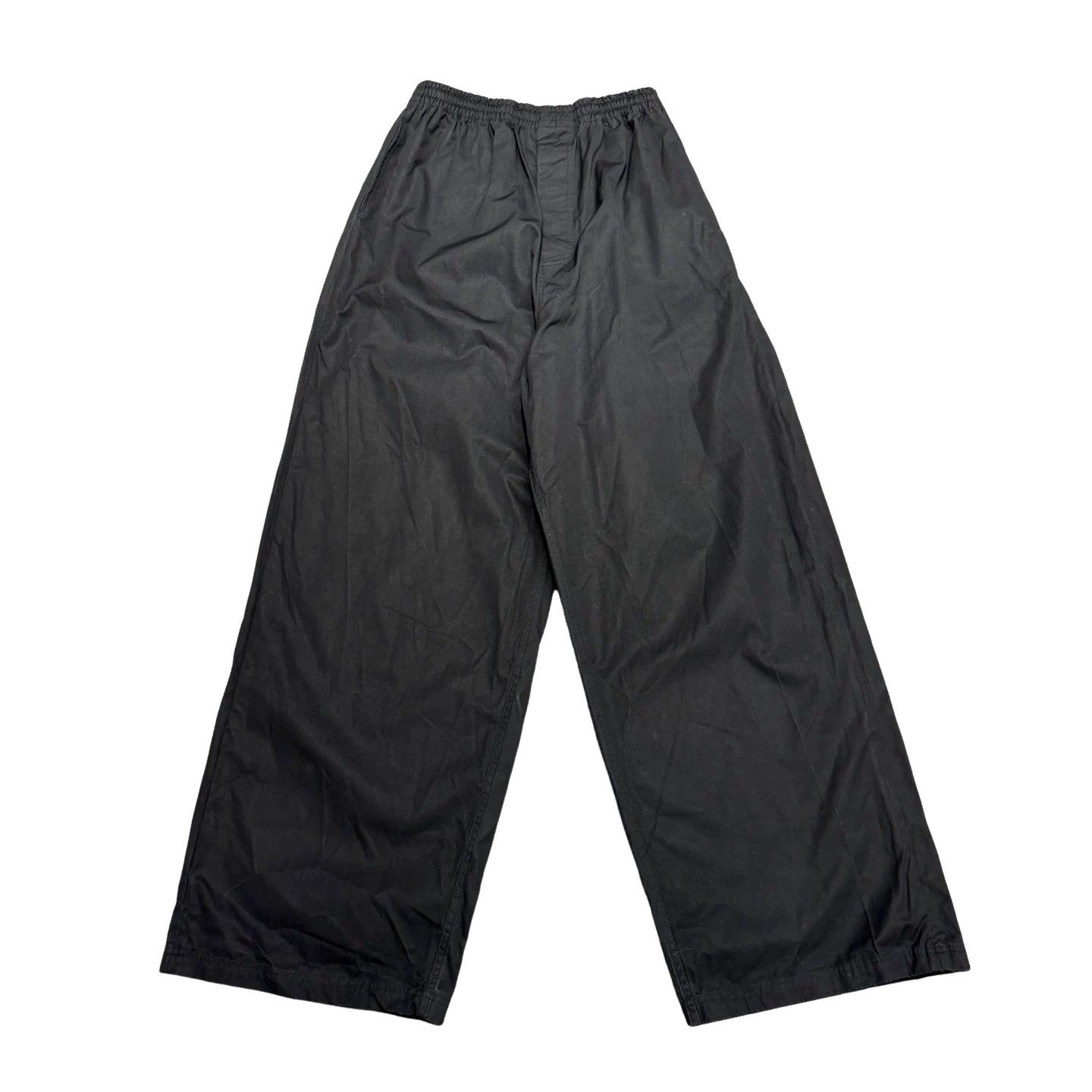 Balenciaga Balenciaga Black Cotton Unisex Pants Size XXS Size US 26 / EU 42 - 1 Thumbnail