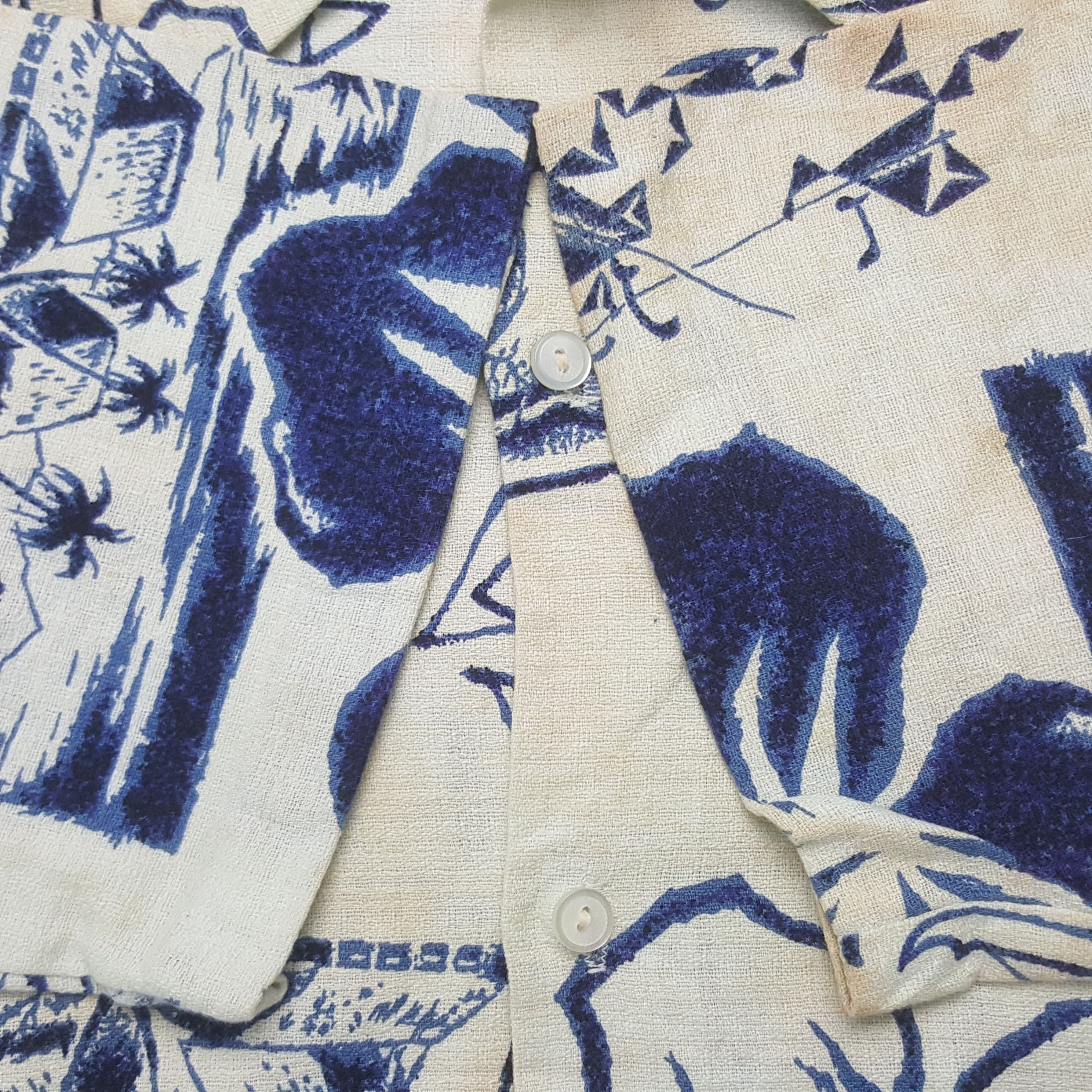 Vintage Vintage Holo-Holo Hawaii Shirt Button Up RR13 Size US XL / EU 56 / 4 - 6 Thumbnail