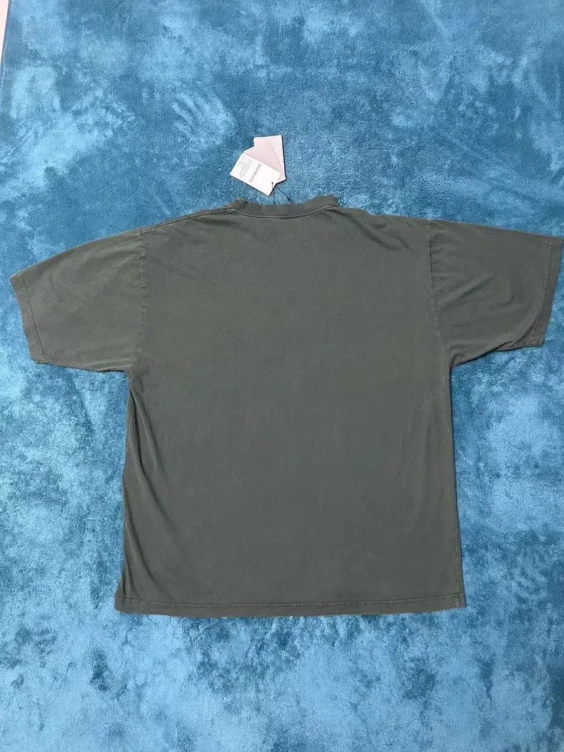 Balenciaga Balenciaga Letter Printed Short Sleeve - Green Size US L / EU 52-54 / 3 - 2 Thumbnail