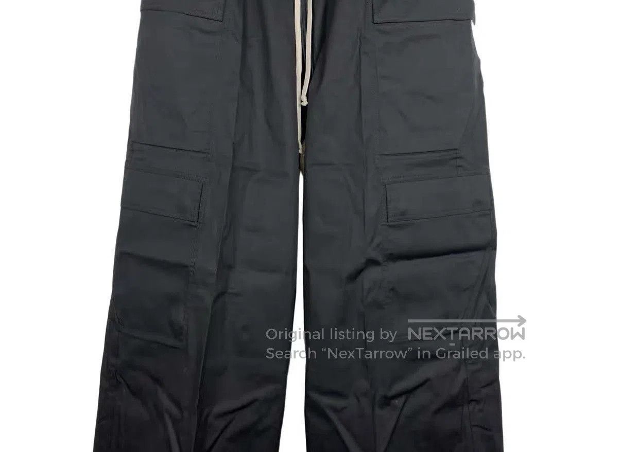 Rick Owens Black Cargo Pants with Multiple Pockets. Size US 34 / EU 50 - 4 Thumbnail
