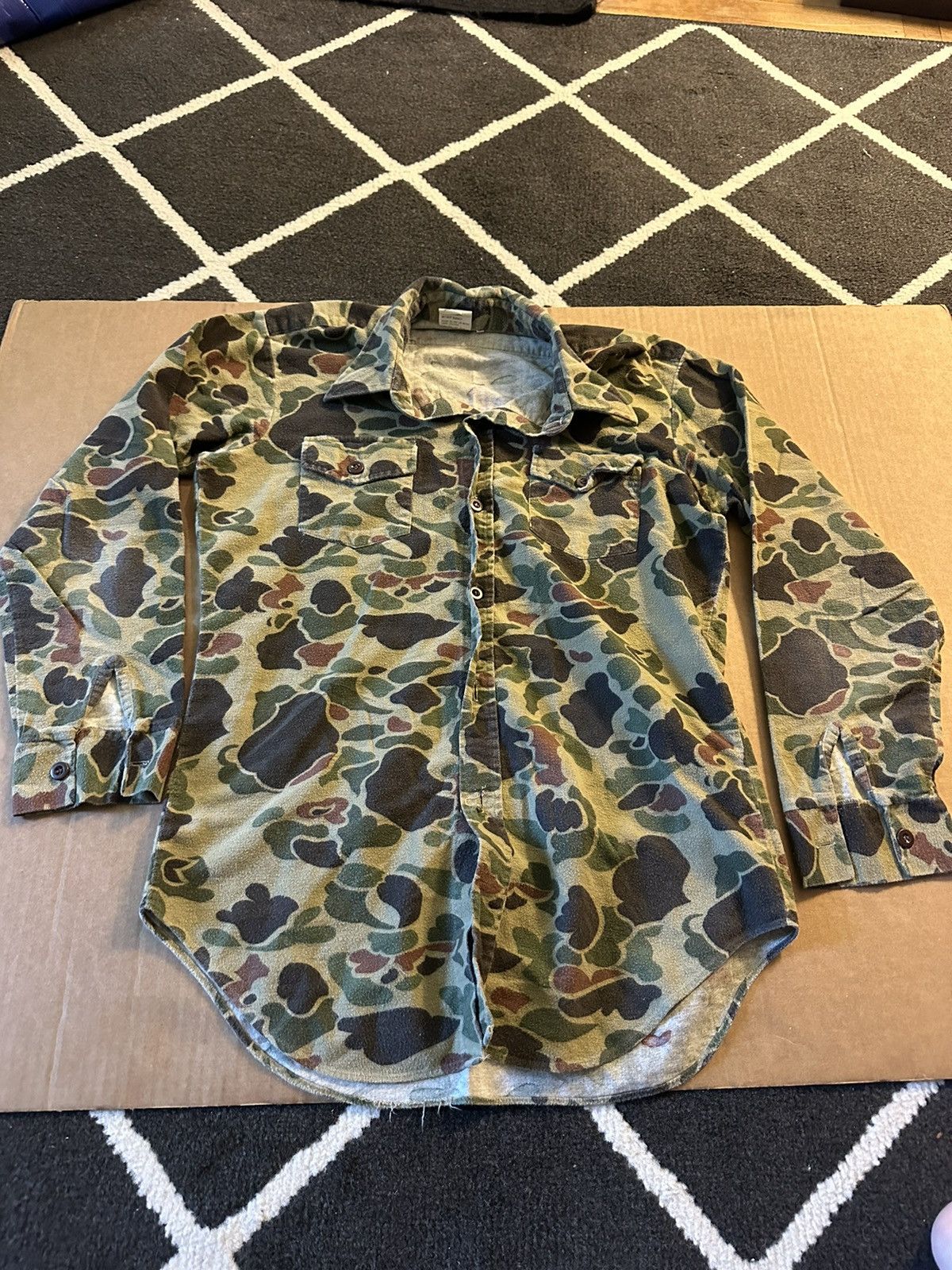 Vintage Vintage camo button up Size US M / EU 48-50 / 2 - 1 Thumbnail