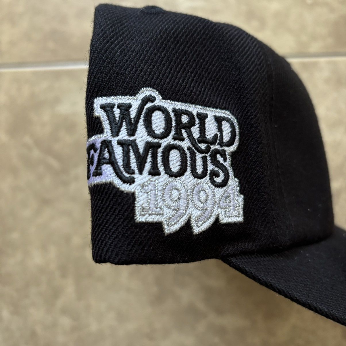Supreme Supreme World Famous S Logo 6-Panel Hat Size ONE SIZE - 7 Thumbnail