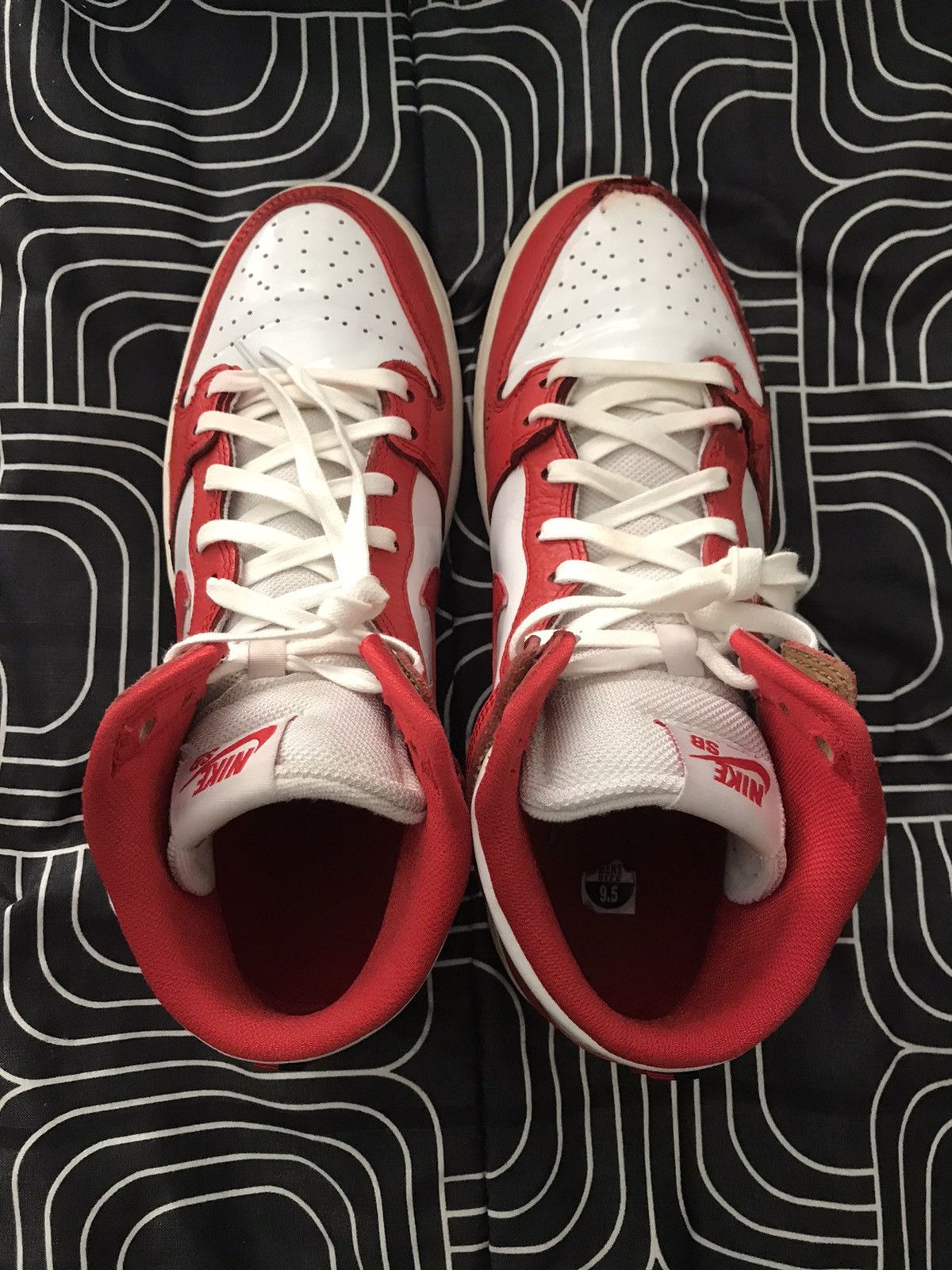 Nike Nike Sb dunk high future court red dream team red Size 9.5 Size US 9.5 / EU 42-43 - 6 Thumbnail