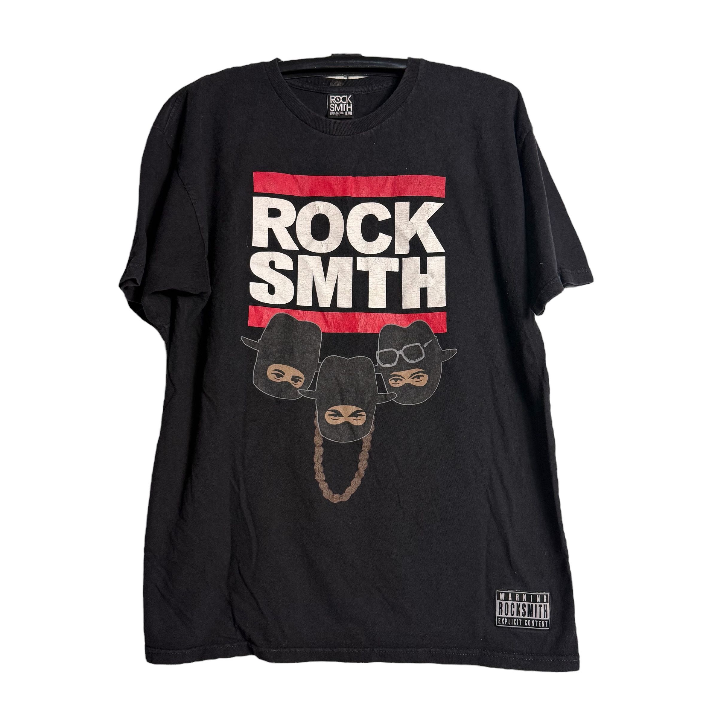 ROCKSMITH 🔥RARE🔥Vintage Rock Smith DMC T-shirt Made in USA Size US L / EU 52-54 / 3 - 1 Thumbnail