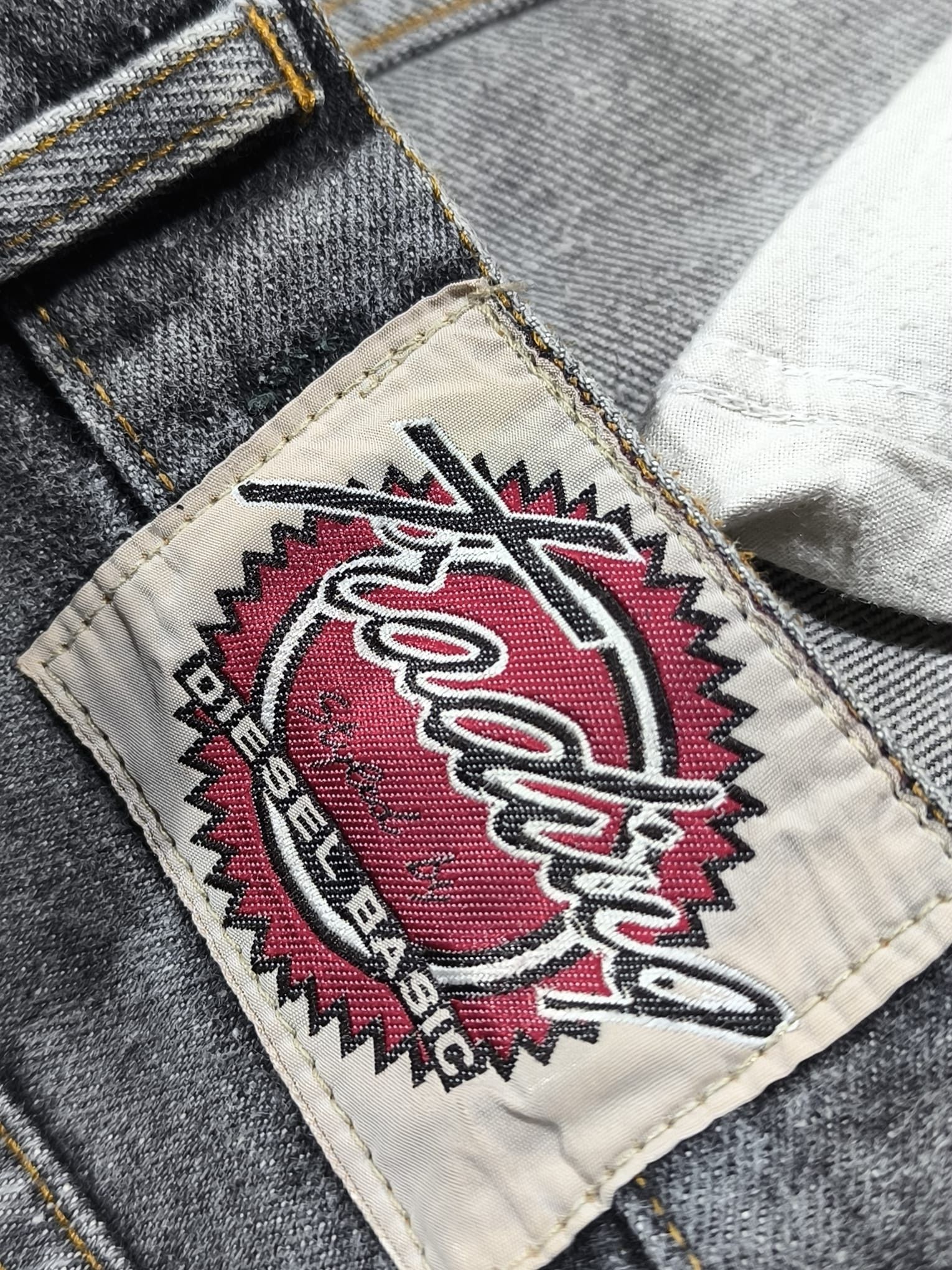 Diesel 90s Baggy Charcoal Grey Diesel Made in Italy Jeans Size US 32 / EU 48 - 9 Thumbnail