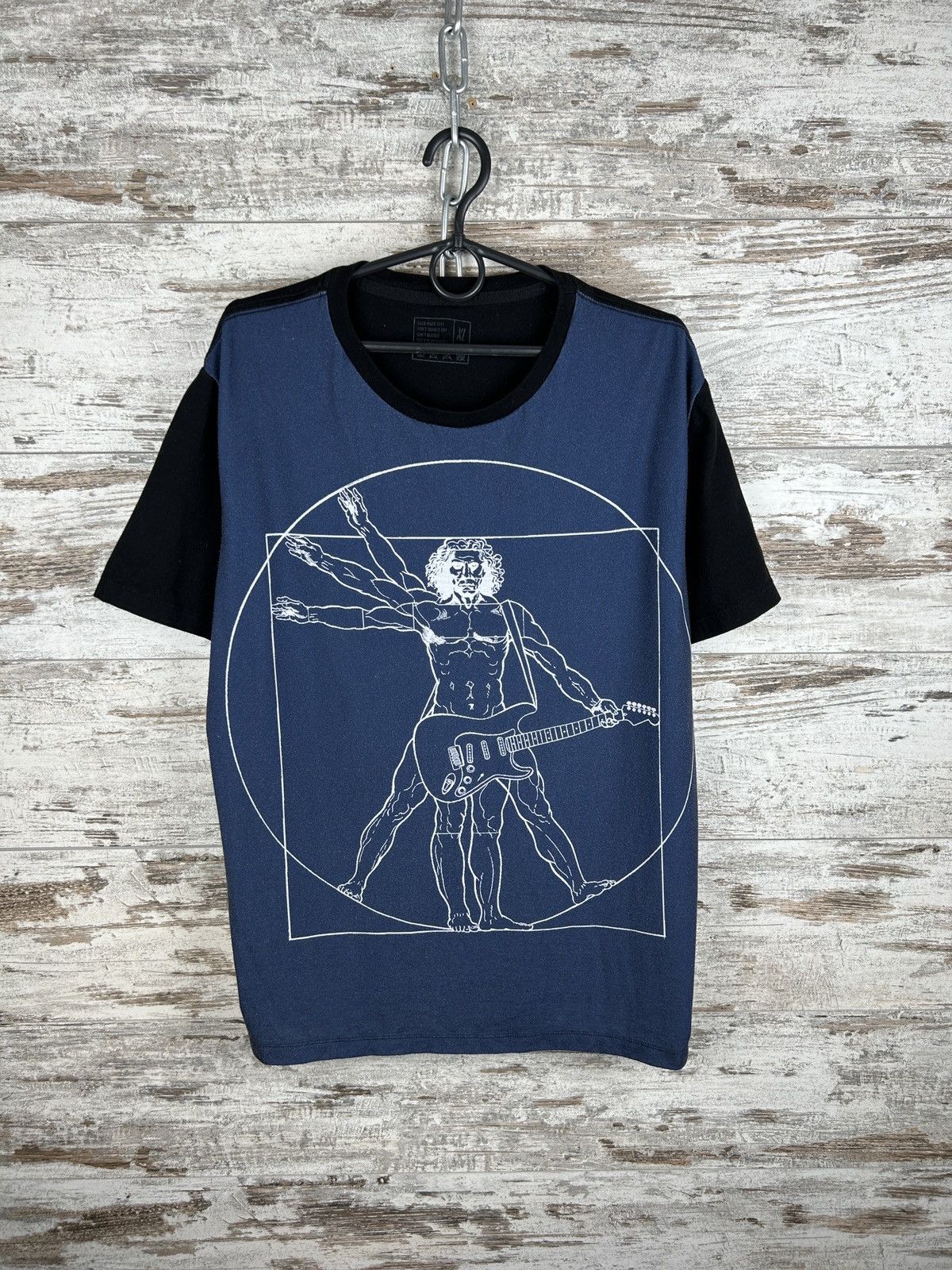 Other Mens Vintage Leonardo Da Vinci T Shirt made in USA tee art Size US L / EU 52-54 / 3 - 1 Thumbnail