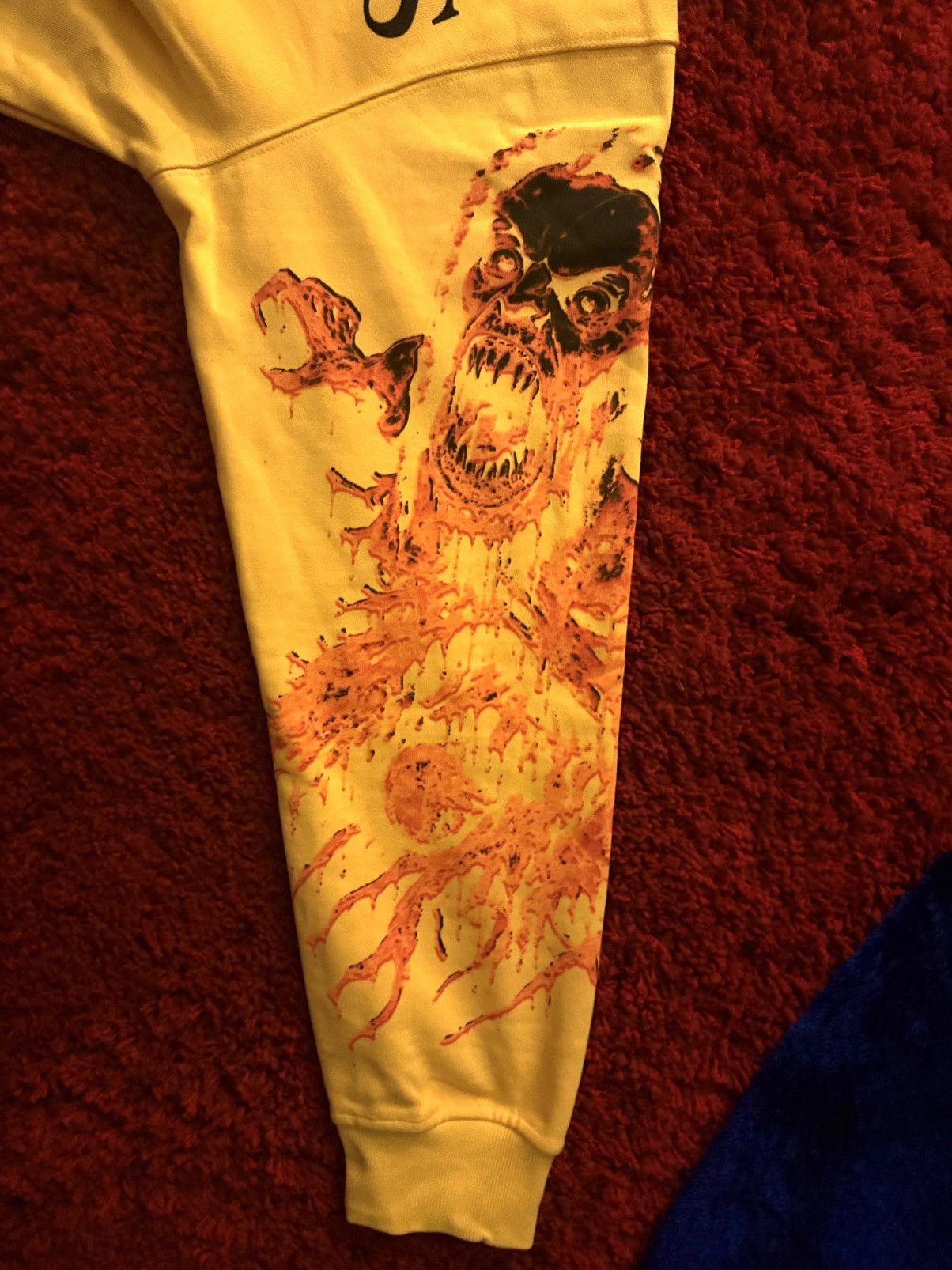 Other Che ‘Rest In Bass’ Yellow Hoodie Large Size US L / EU 52-54 / 3 - 3 Thumbnail