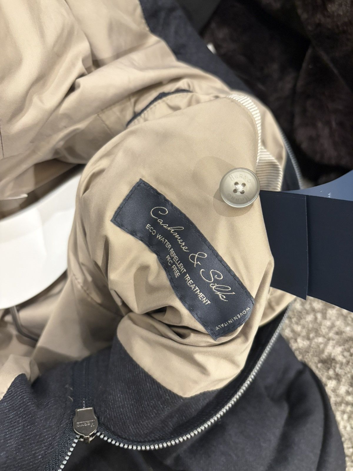 Herno Herno Cashmere-Silk Hooded Vest Size US S / EU 44-46 / 1 - 3 Thumbnail