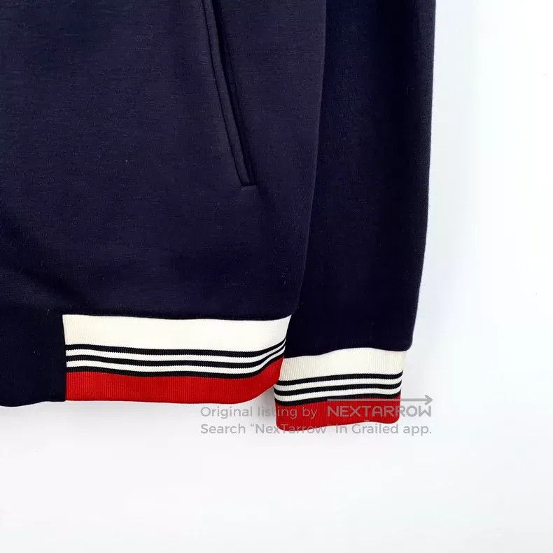Fendi Fendi Navy blue little monster eye stripe zipper long slee Size US L / EU 52-54 / 3 - 5 Thumbnail