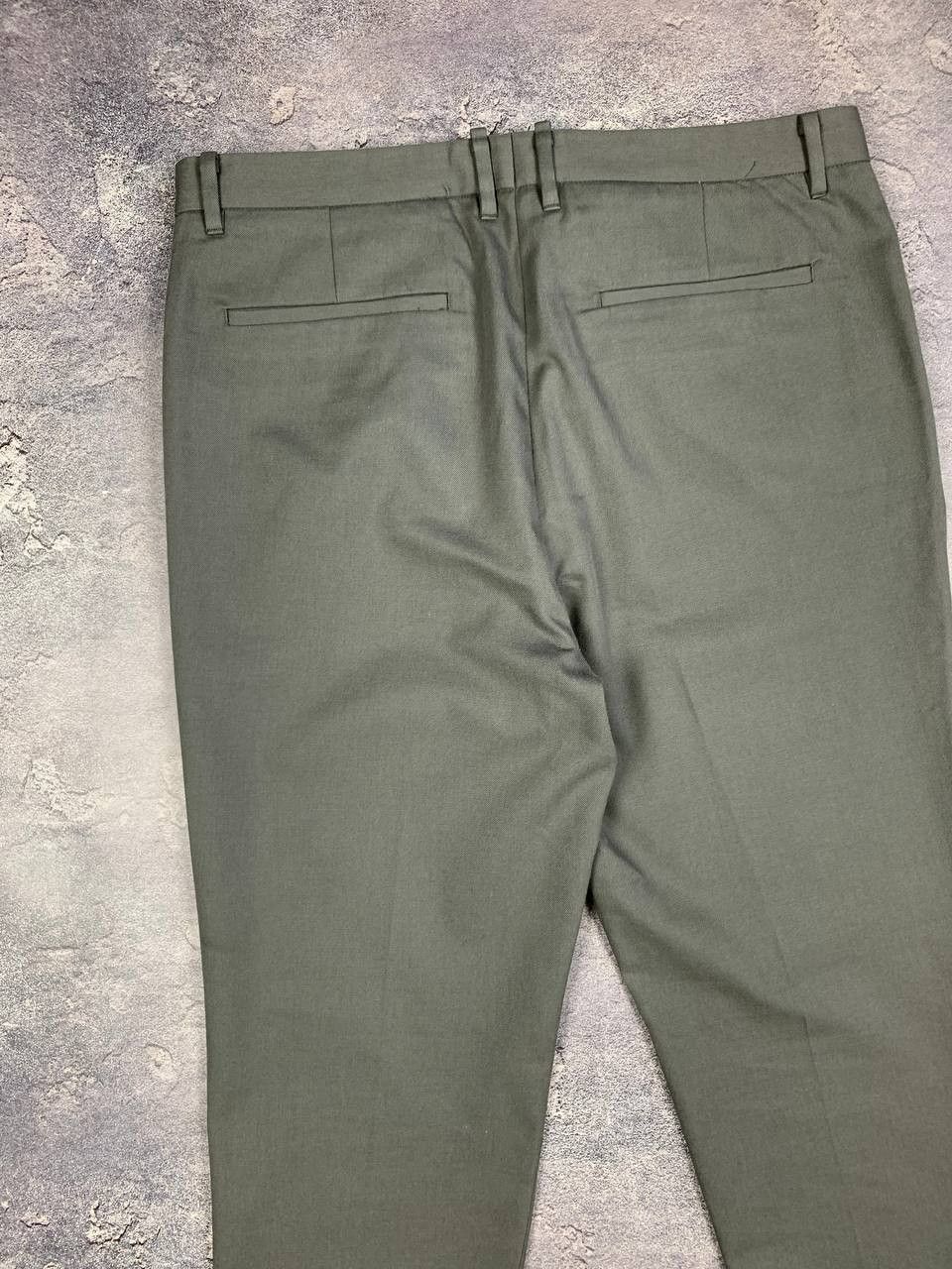 Allsaints AllSaints Gray Wool Blend Trousers W32 Tailored Cropped Fit Size US 34 / EU 50 - 14 Thumbnail