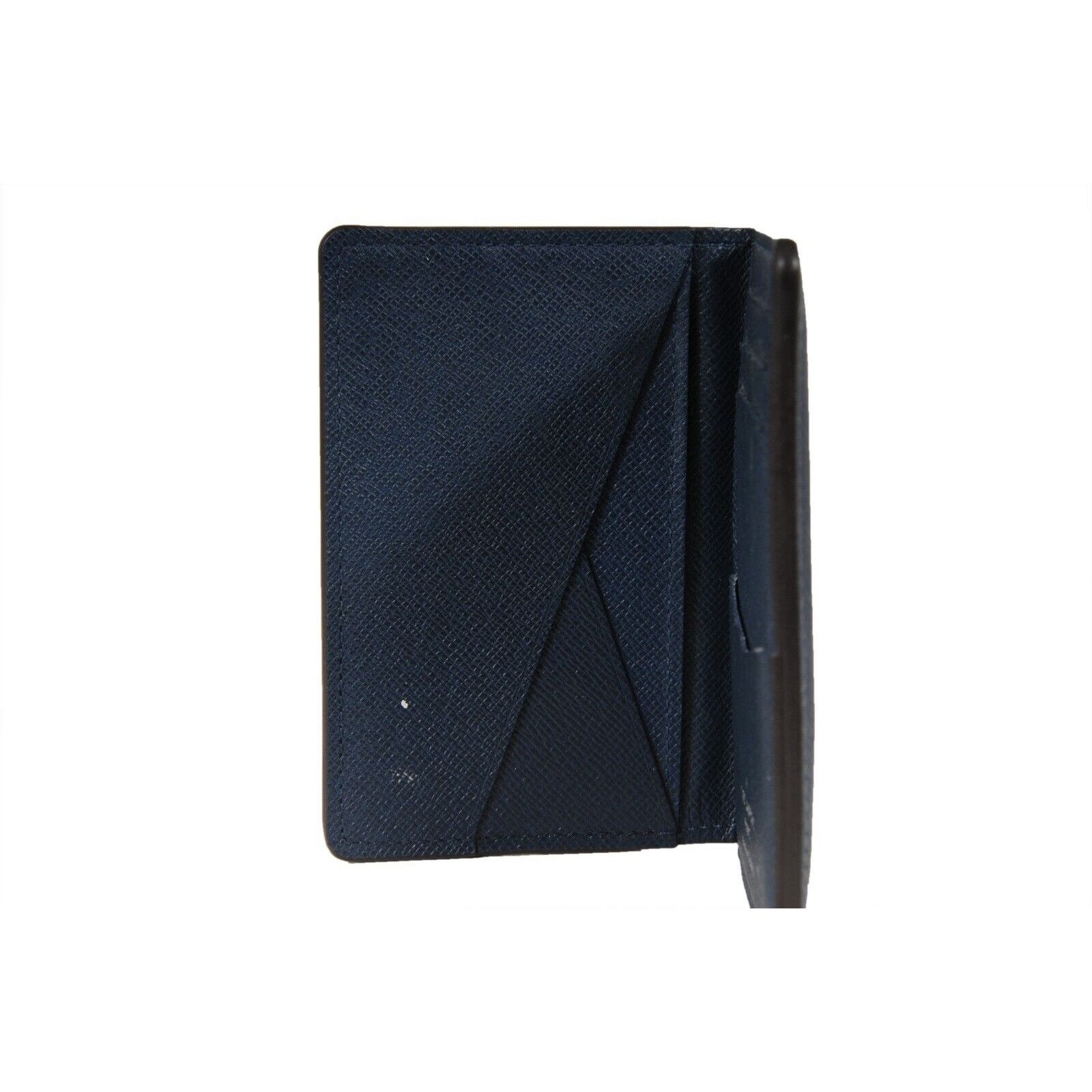 Louis Vuitton Pocket Organizer Epi Leather Midnight Blue Wallet Size ONE SIZE - 7 Thumbnail