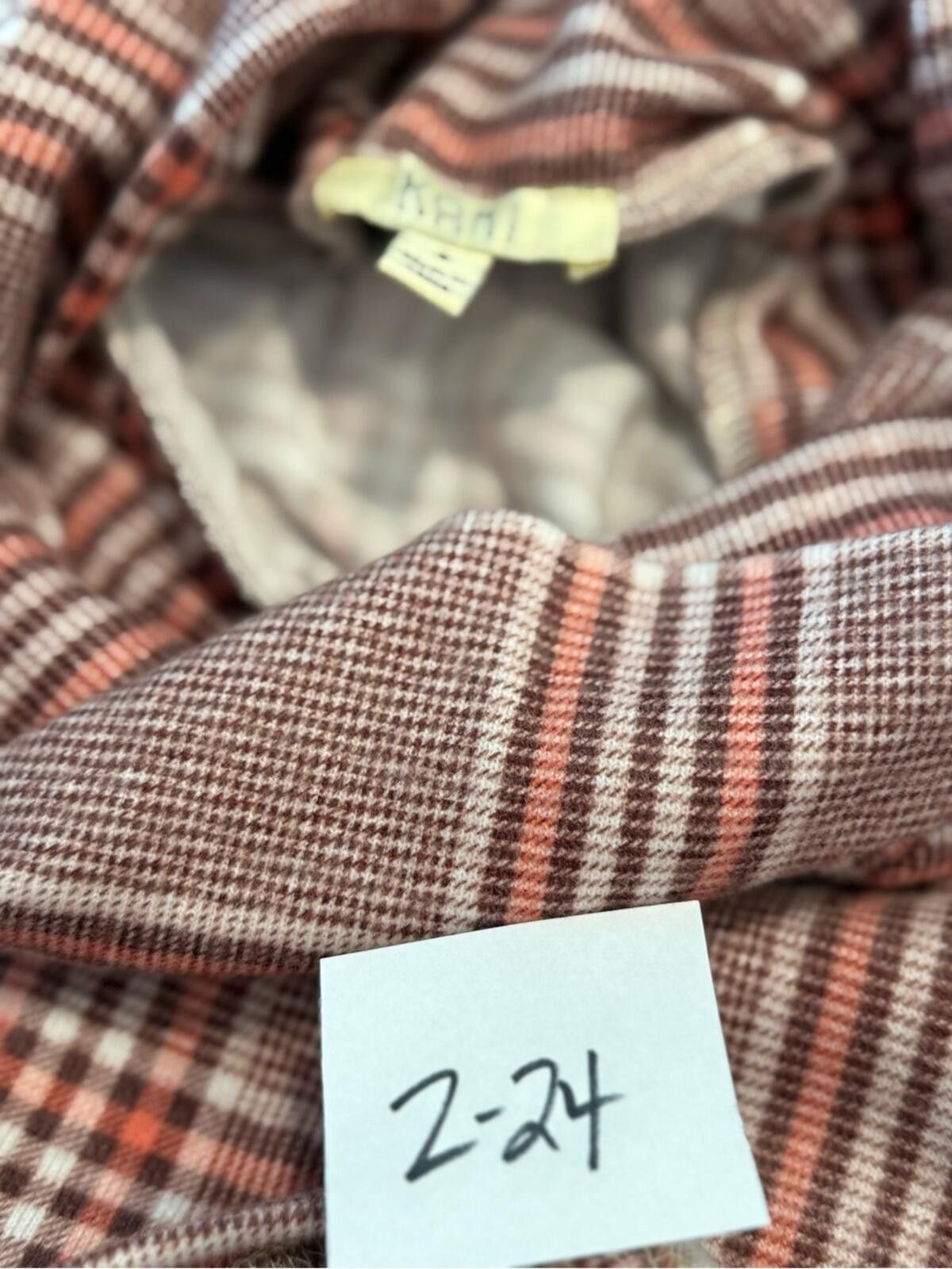 Michael Kors Kori America plaid cowl neck cape pockets buttery soft SZ SM Size S / US 4 / IT 40 - 11 Thumbnail