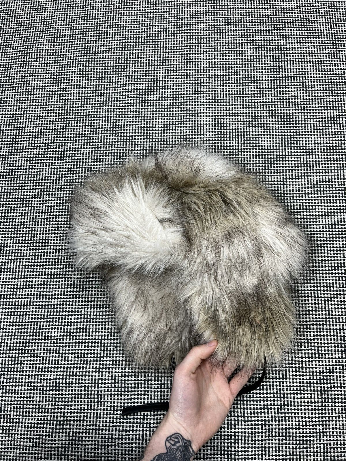 Other faux fur ushanka fuzzy hat y2k Vintage Size ONE SIZE - 3 Thumbnail