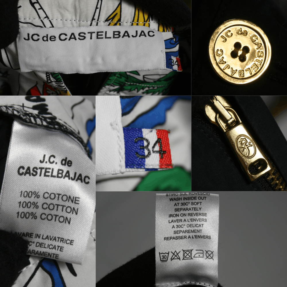 Jean Charles De Castelbajac Light Cotton Chino Pants Size US 34 / EU 50 - 10 Thumbnail