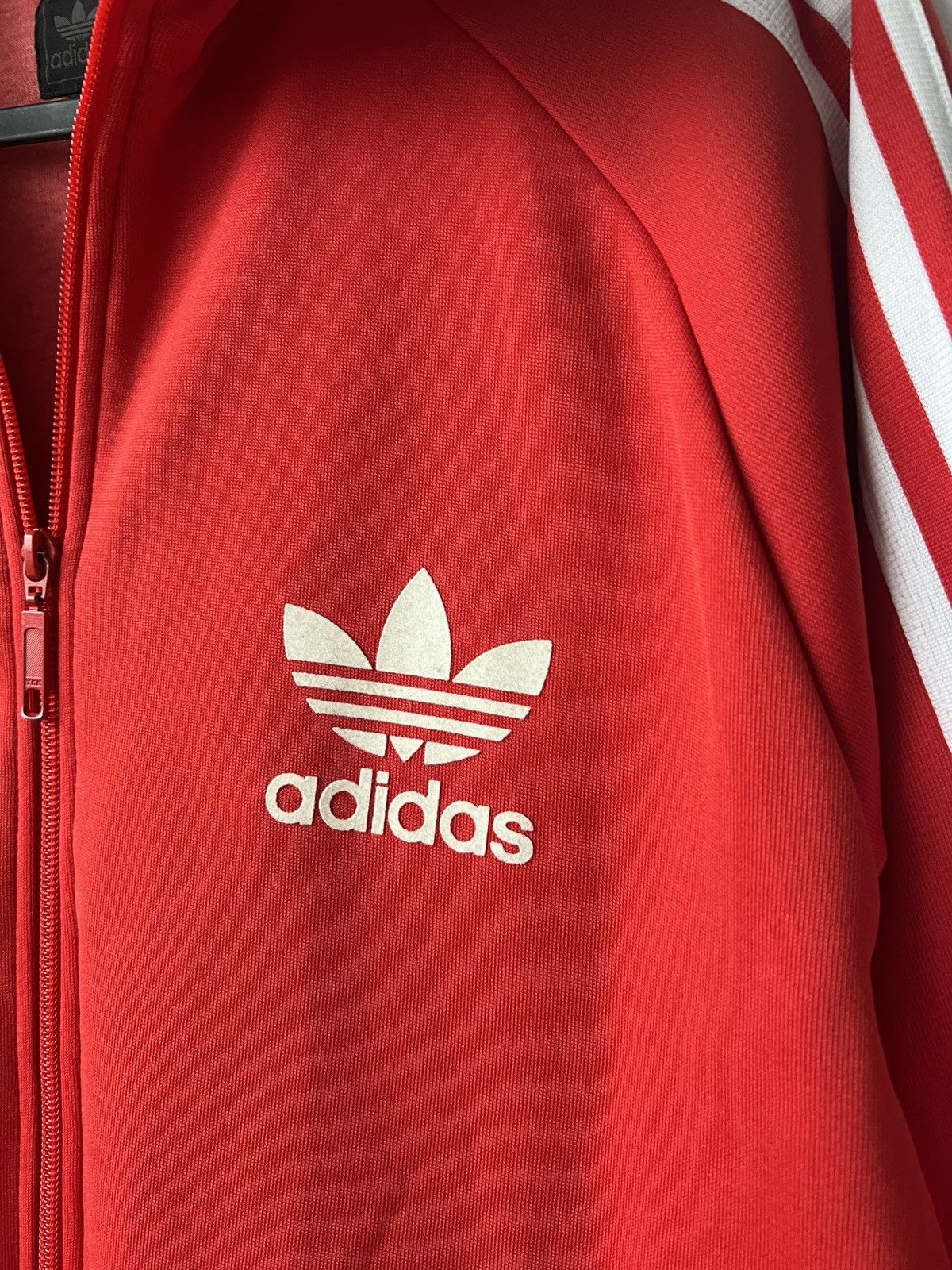Adidas Adidas Originals Classic Men's Red Full Zip Track Jacket M Size US M / EU 48-50 / 2 - 8 Thumbnail