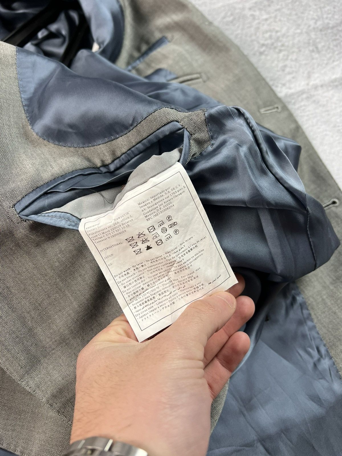 Designer × Suitsupply Suitsupply wool mohair blazer size 48 Size 48R - 12 Thumbnail