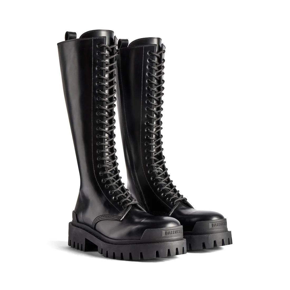 Balenciaga o1srvl11e0226 Strike Boots In Black Size US 7 / IT 37 - 2 Thumbnail