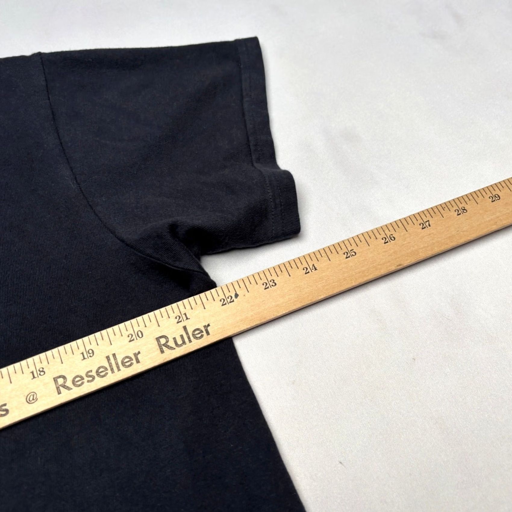 B Sides B Sides Blue Jean Tee Shirt Short Sleeve Oversized Boxy Retro Made in USA S Size S / US 4 / IT 40 - 4 Thumbnail