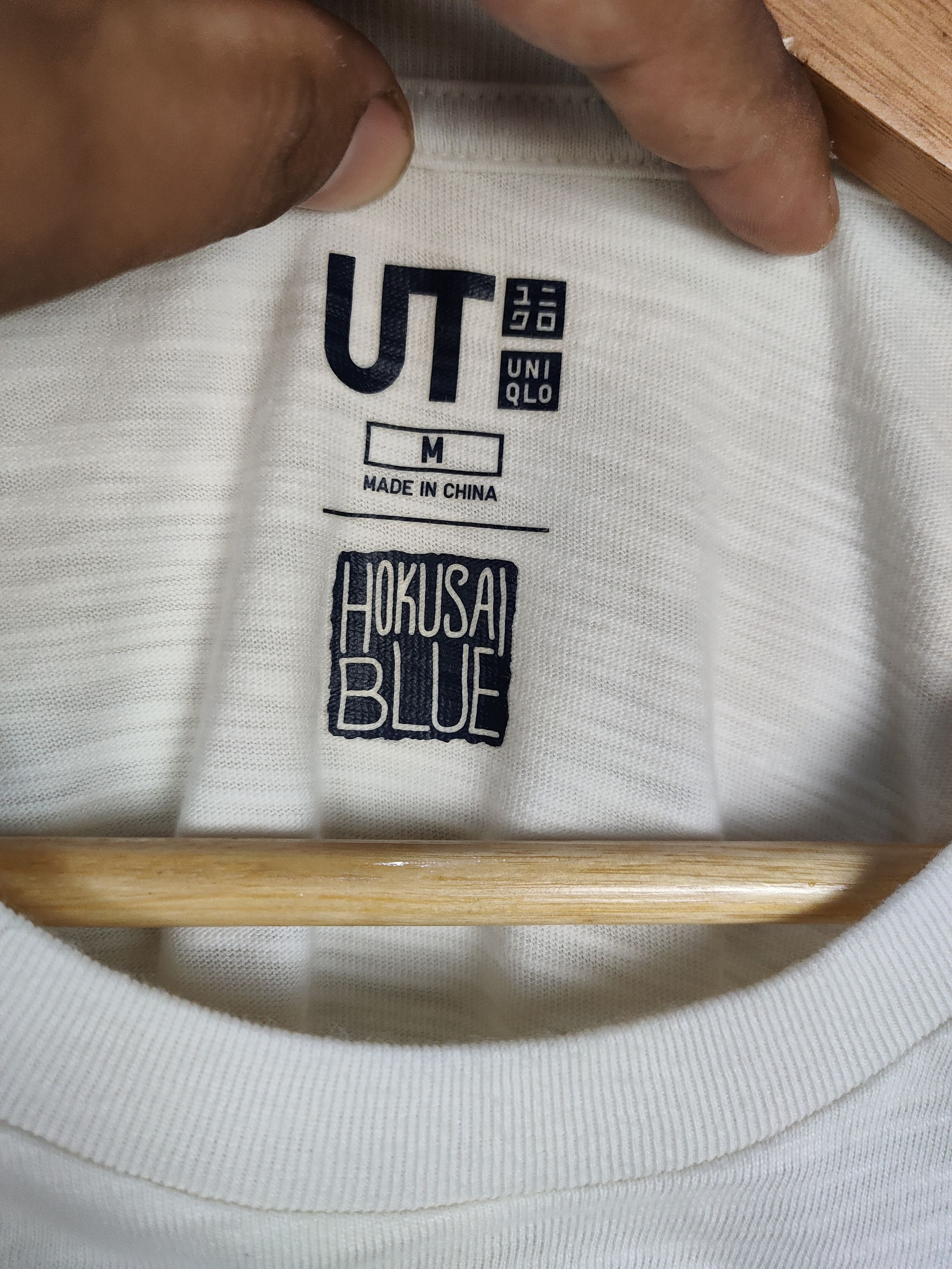 Japanese Brand Hokusai Blue Shirt Size US M / EU 48-50 / 2 - 3 Thumbnail