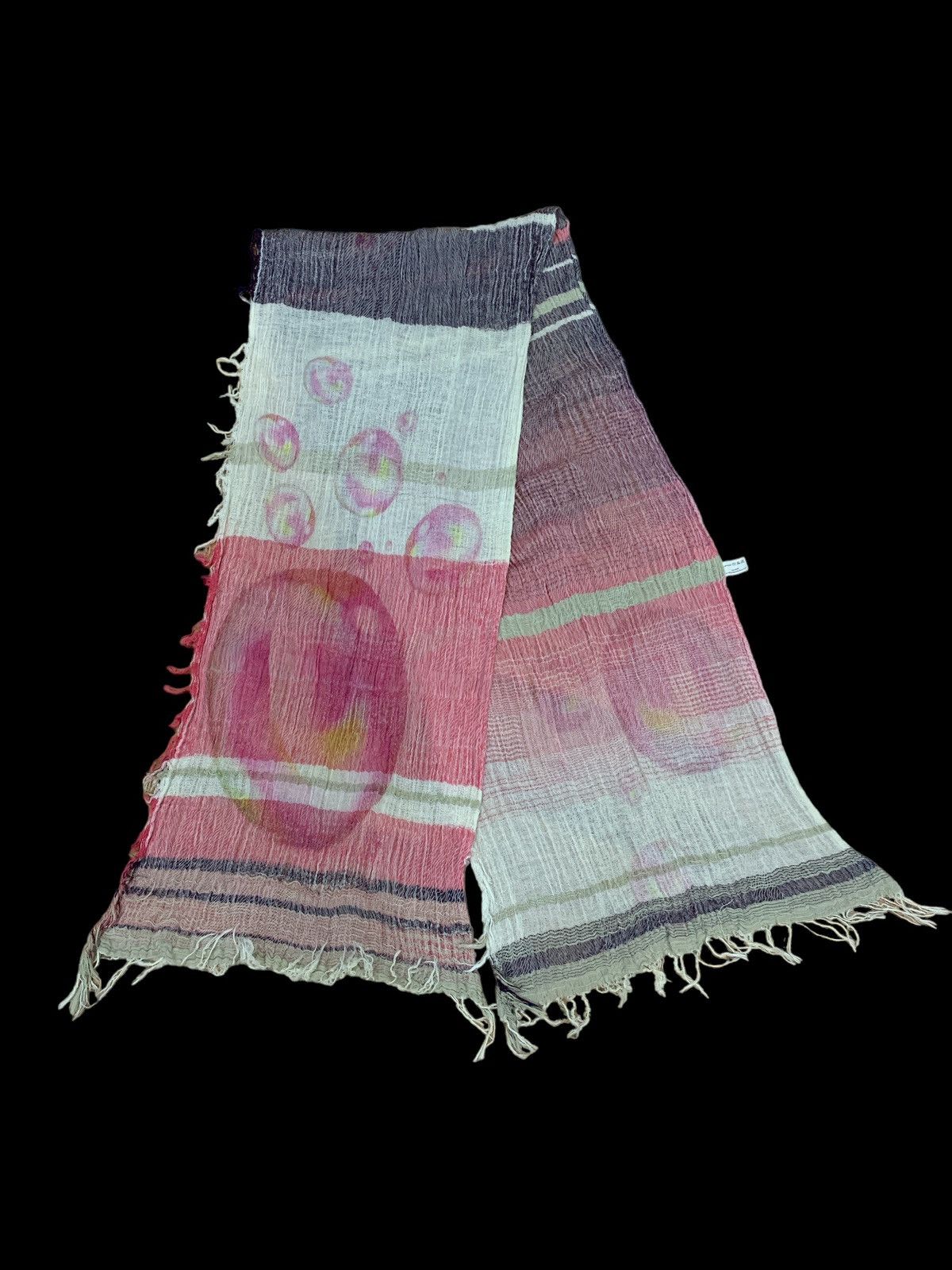 Japanese Brand TAMAKI NIIME LIMITED EDITION SCARF Size ONE SIZE - 5 Thumbnail